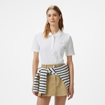 Tommy Hilfiger 1985 Reg Pique Kadın Beyaz Polo