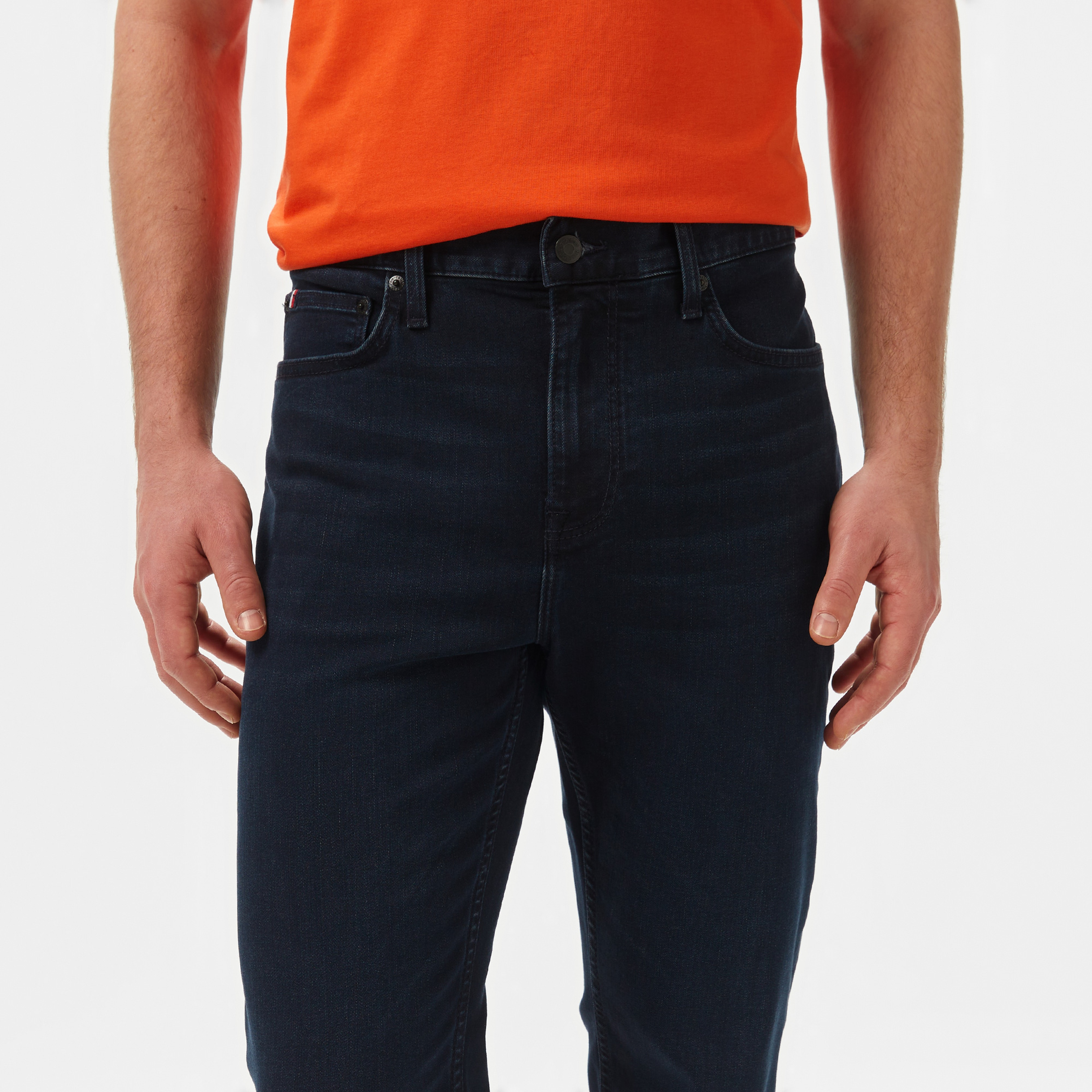 Tommy Hilfiger Slim Bleecker Pstr Erkek Lacivert Jean