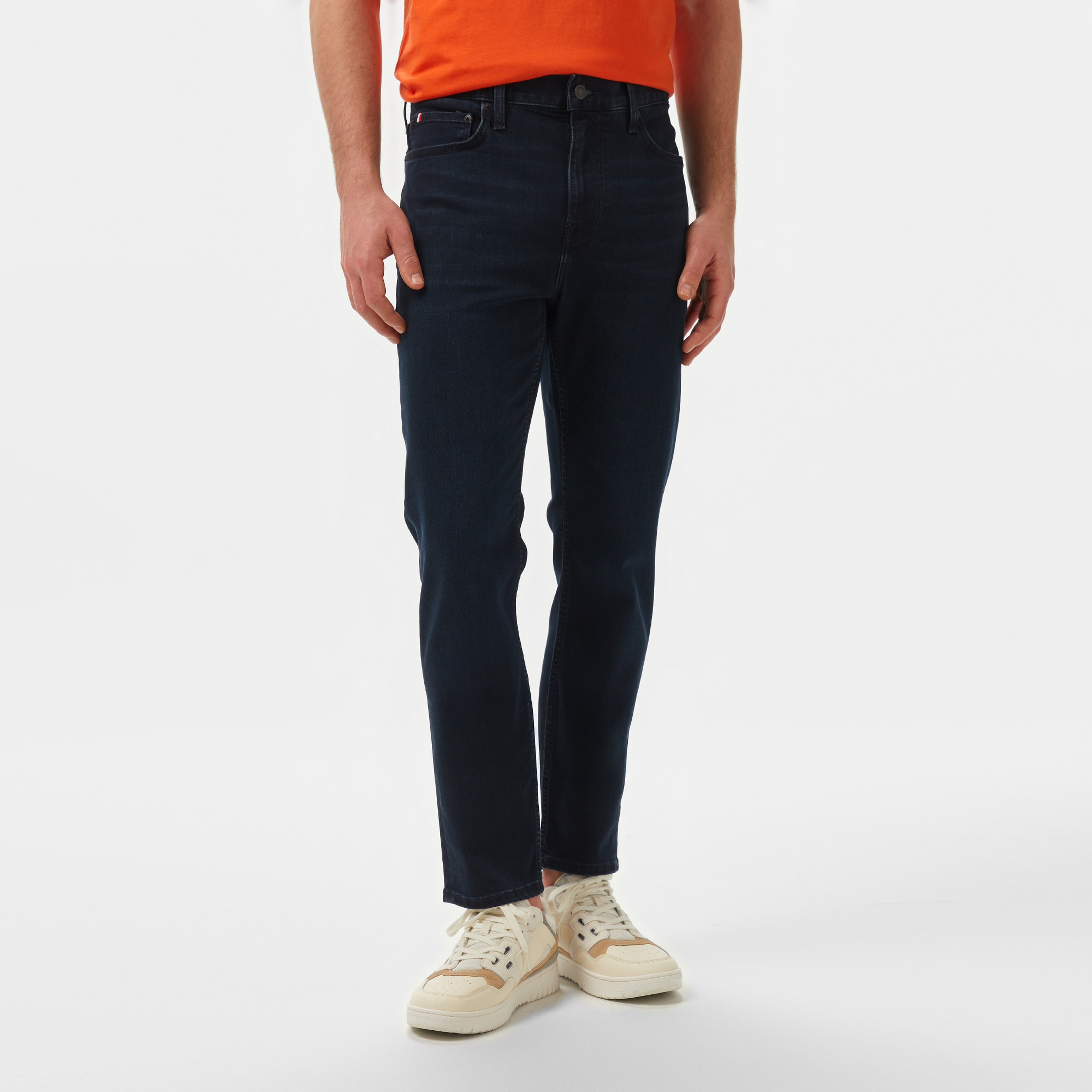 Tommy Hilfiger Slim Bleecker Pstr Erkek Lacivert Jean