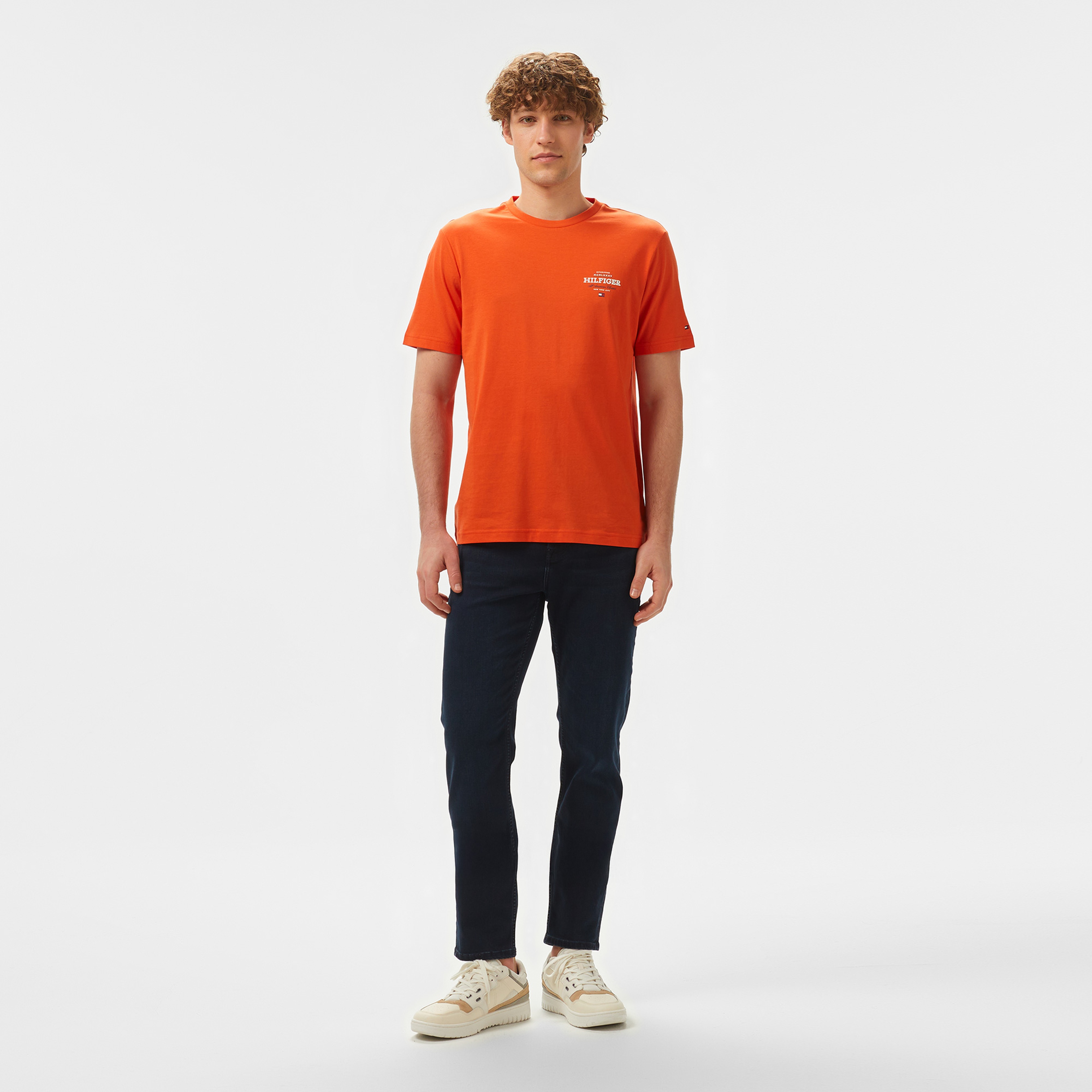 Tommy Hilfiger Slim Bleecker Pstr Erkek Lacivert Jean