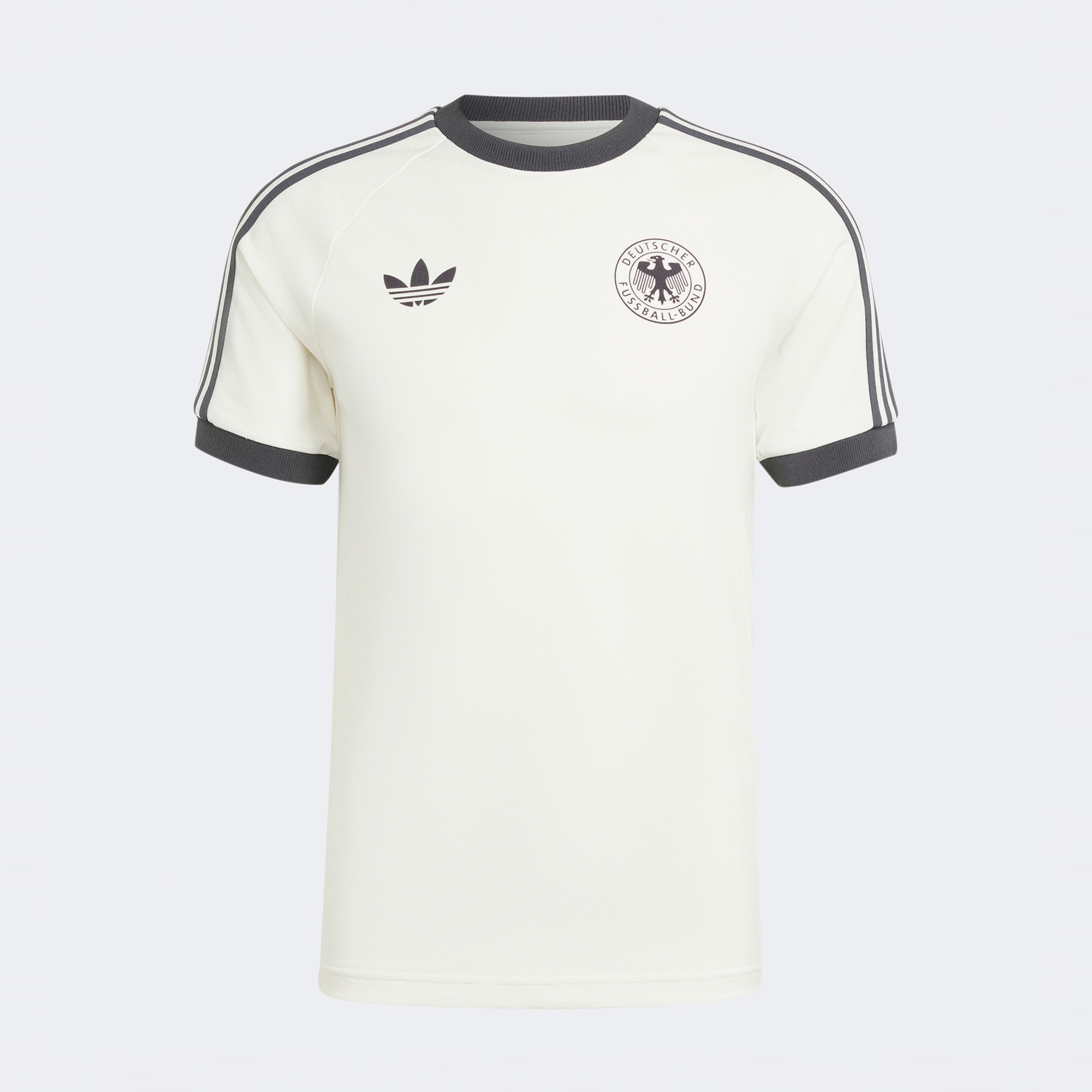 adidas DFB Originals 3-Stripes Erkek Beyaz T-Shirt