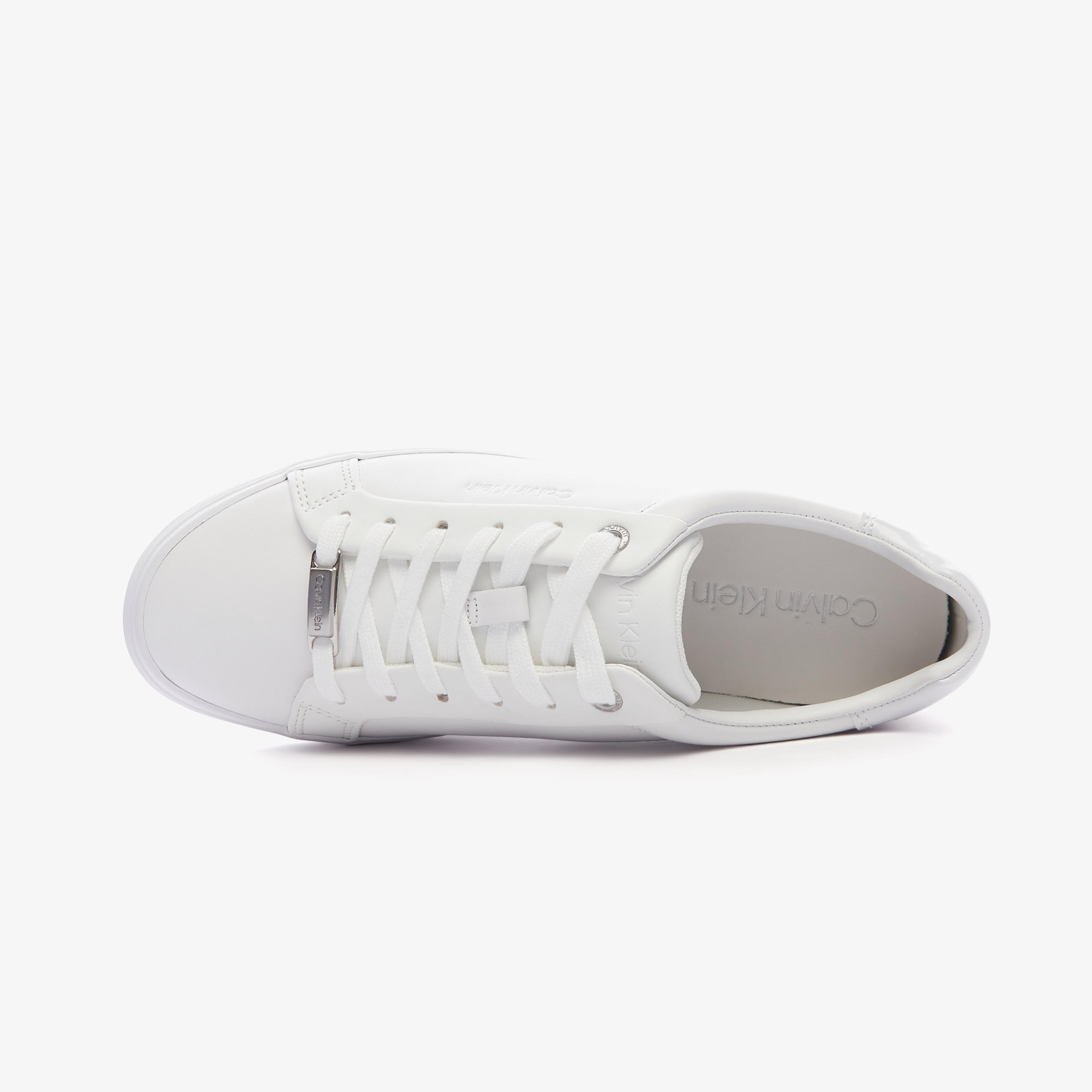 Calvin Klein Vulc Lace Up Kadın Beyaz Sneaker