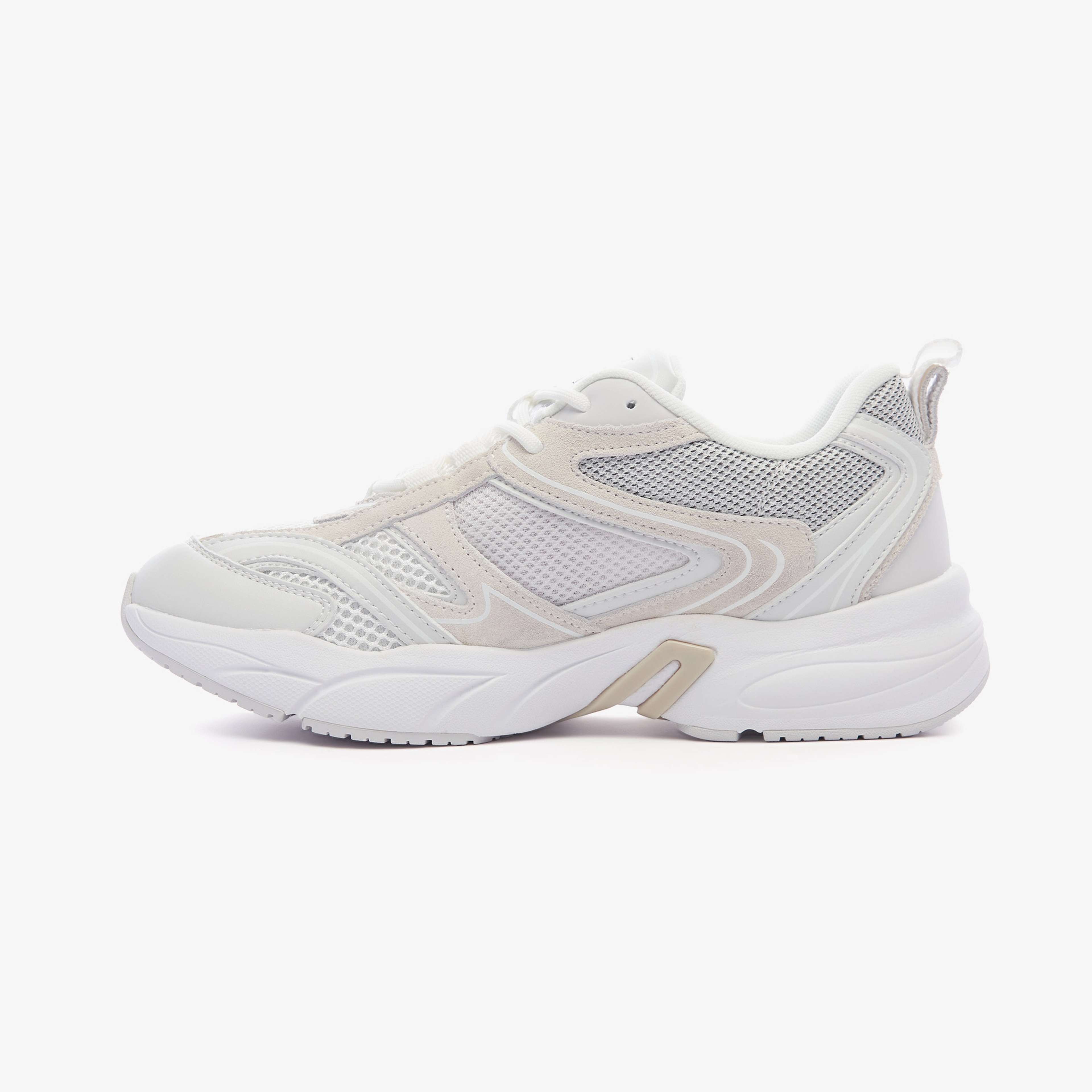 Calvin Klein Jeans Retro Tennis Su-Mesh Kadın Beyaz Sneaker