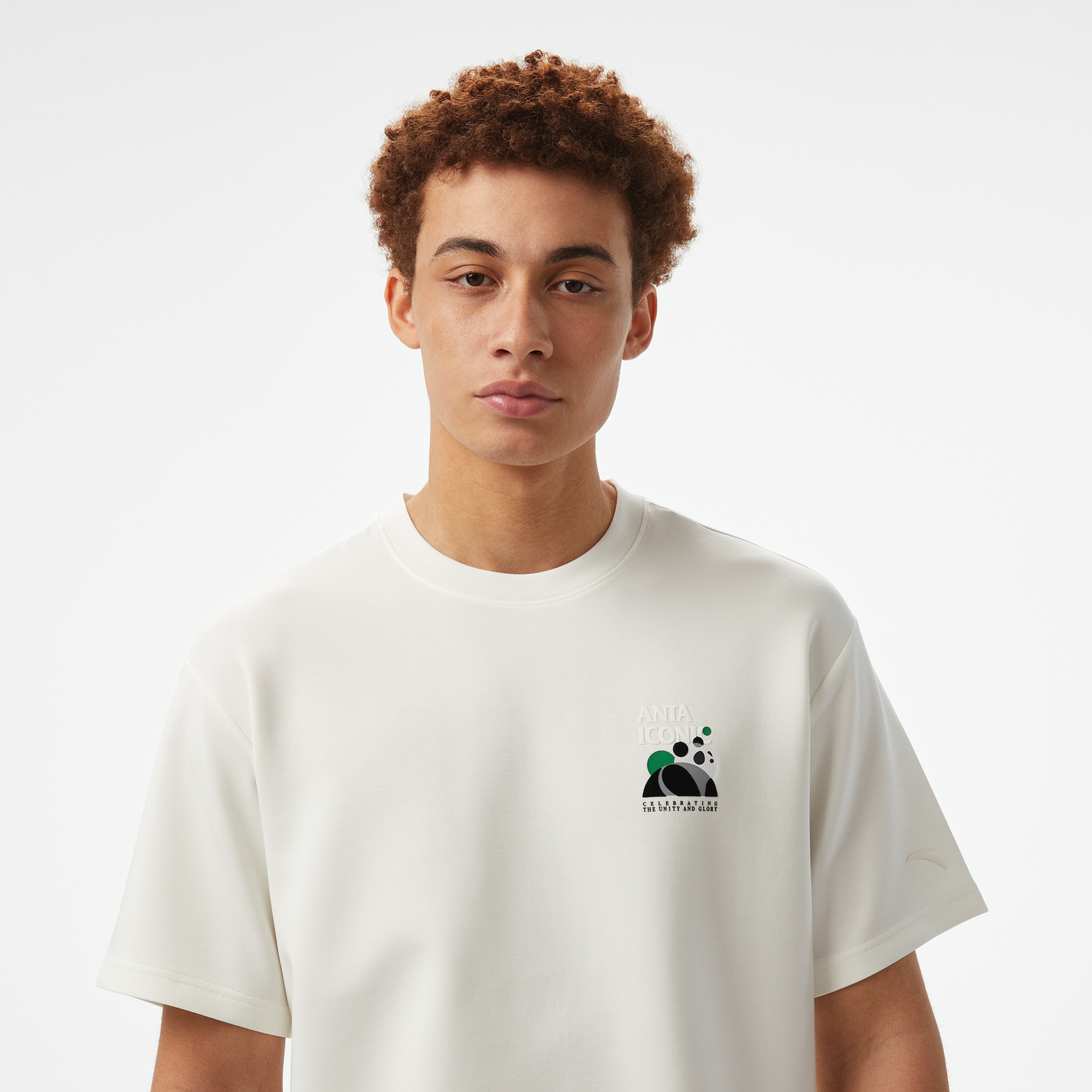 Anta Iconic SS Erkek Bej T-Shirt