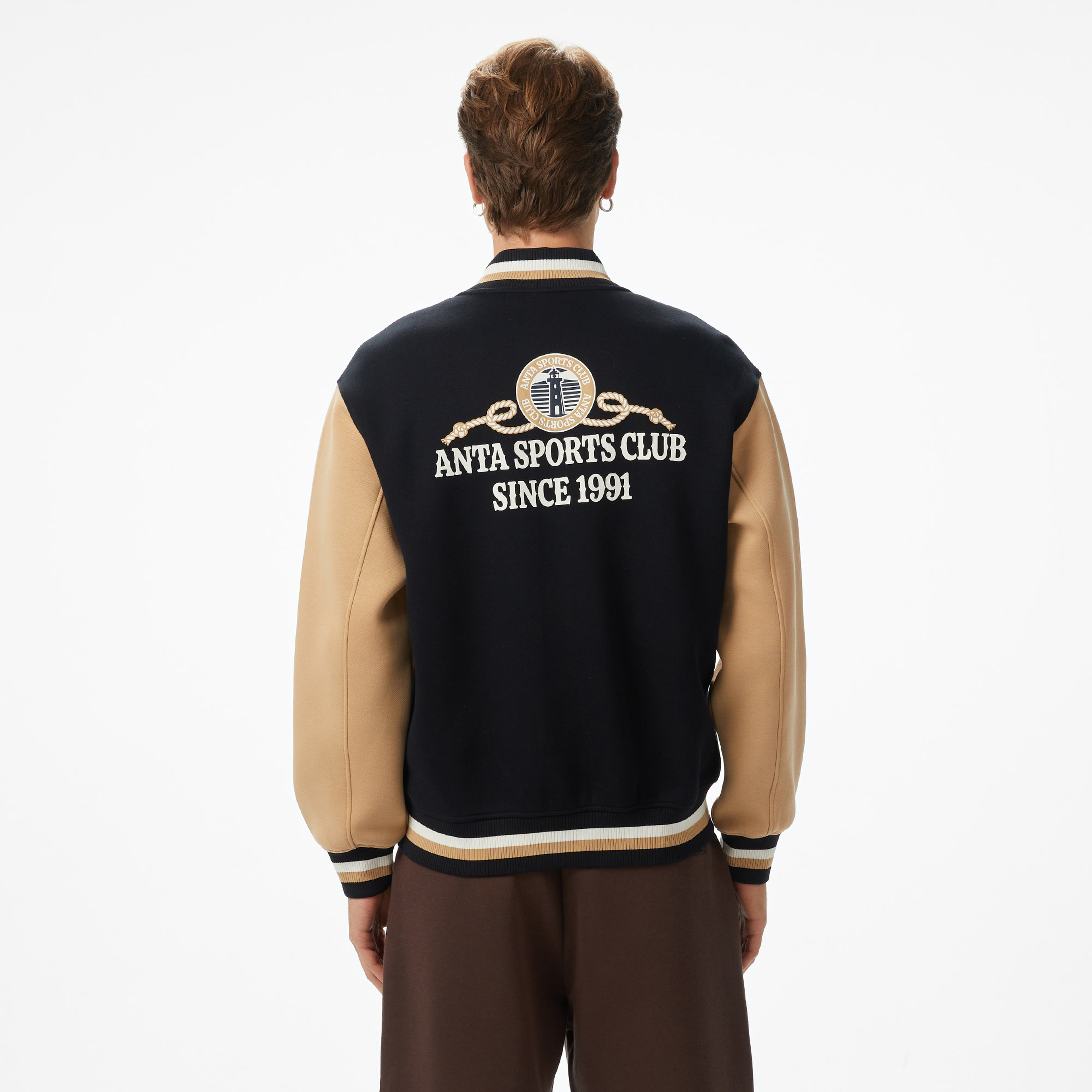 Anta Sports Club Erkek Siyah Eşofman Üstü