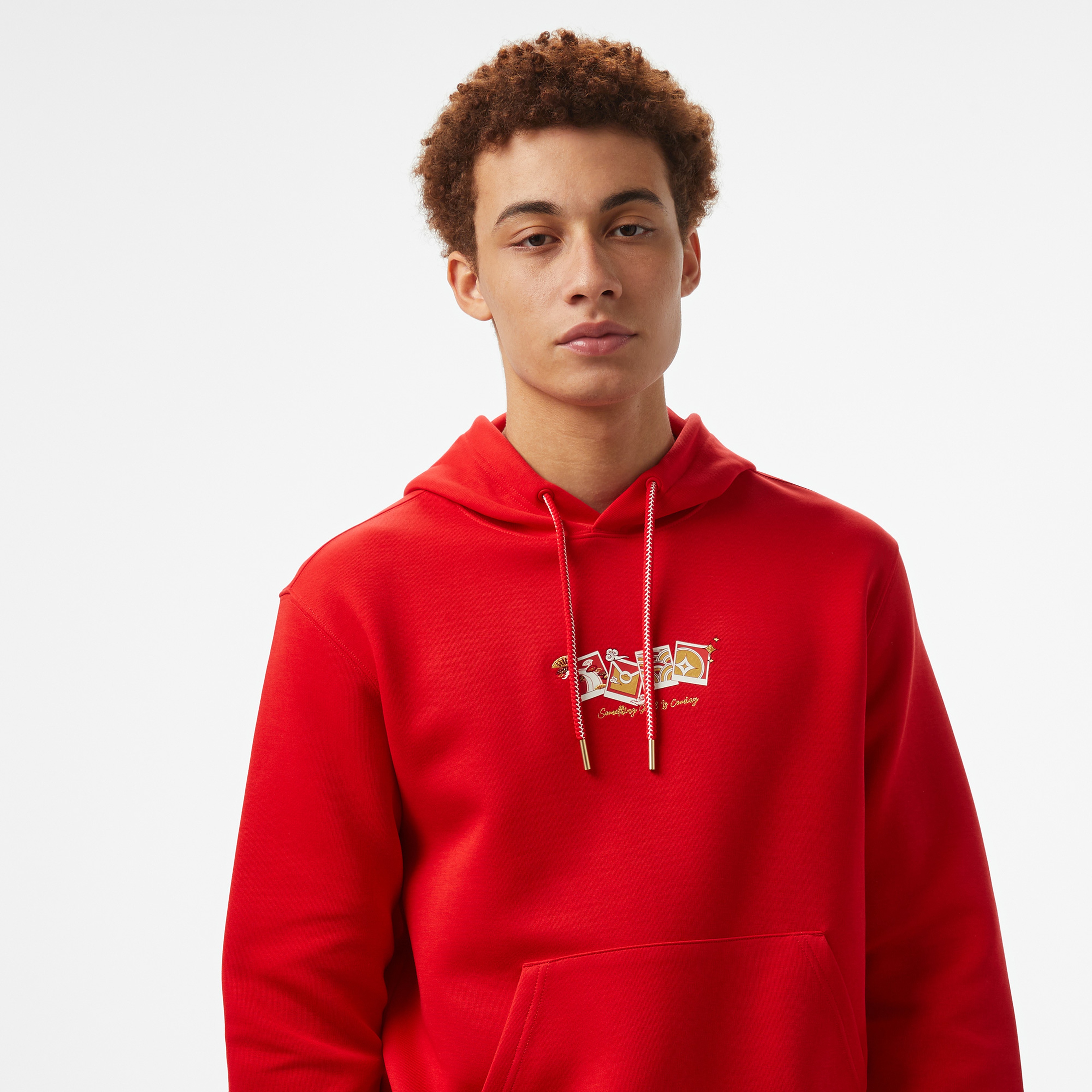 Anta CNY Good Luck Erkek Kırmızı Hoodie