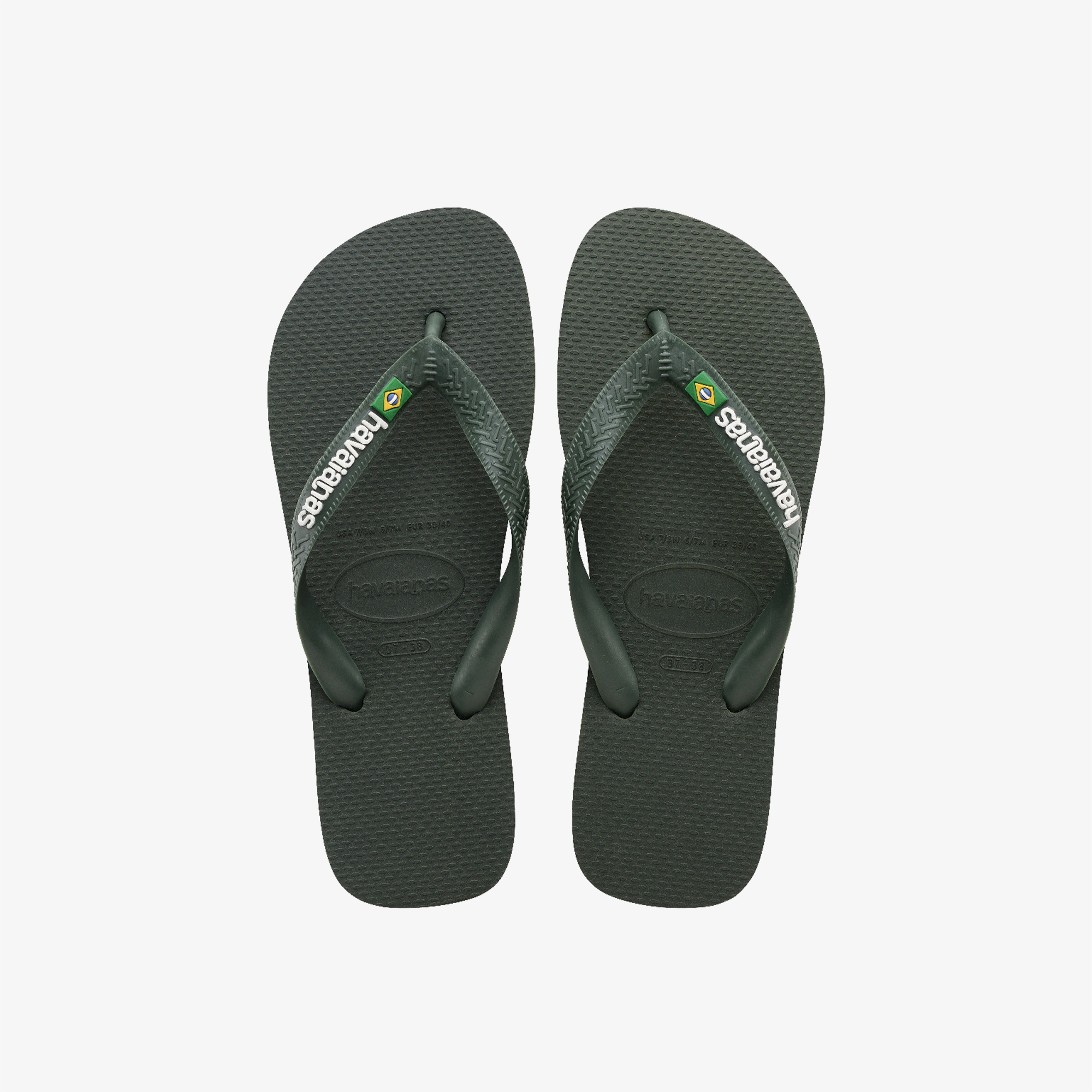 Havaianas Brazil Logo Erkek Yeşil Terlik