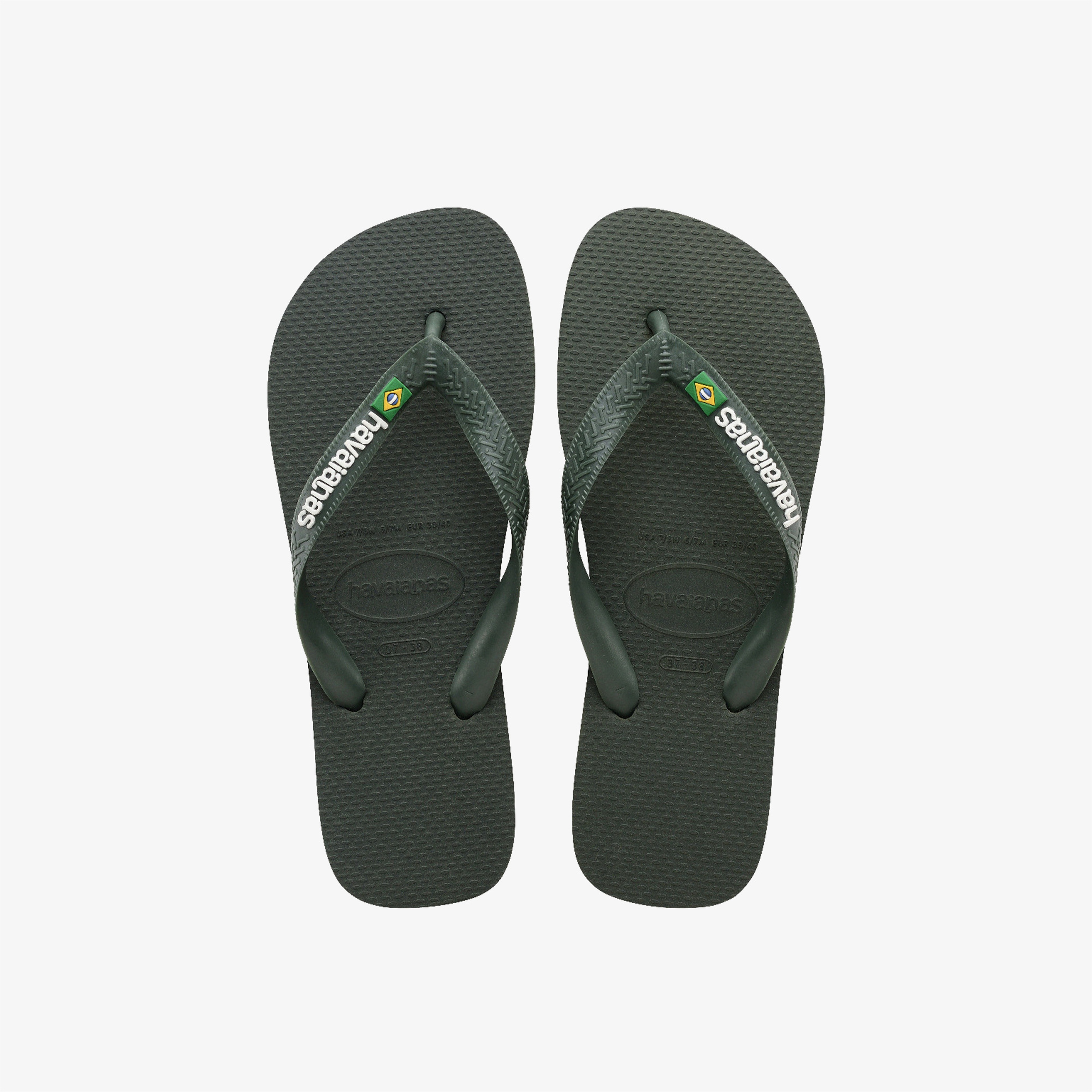 Havaianas Brazil Logo Erkek Yeşil Terlik
