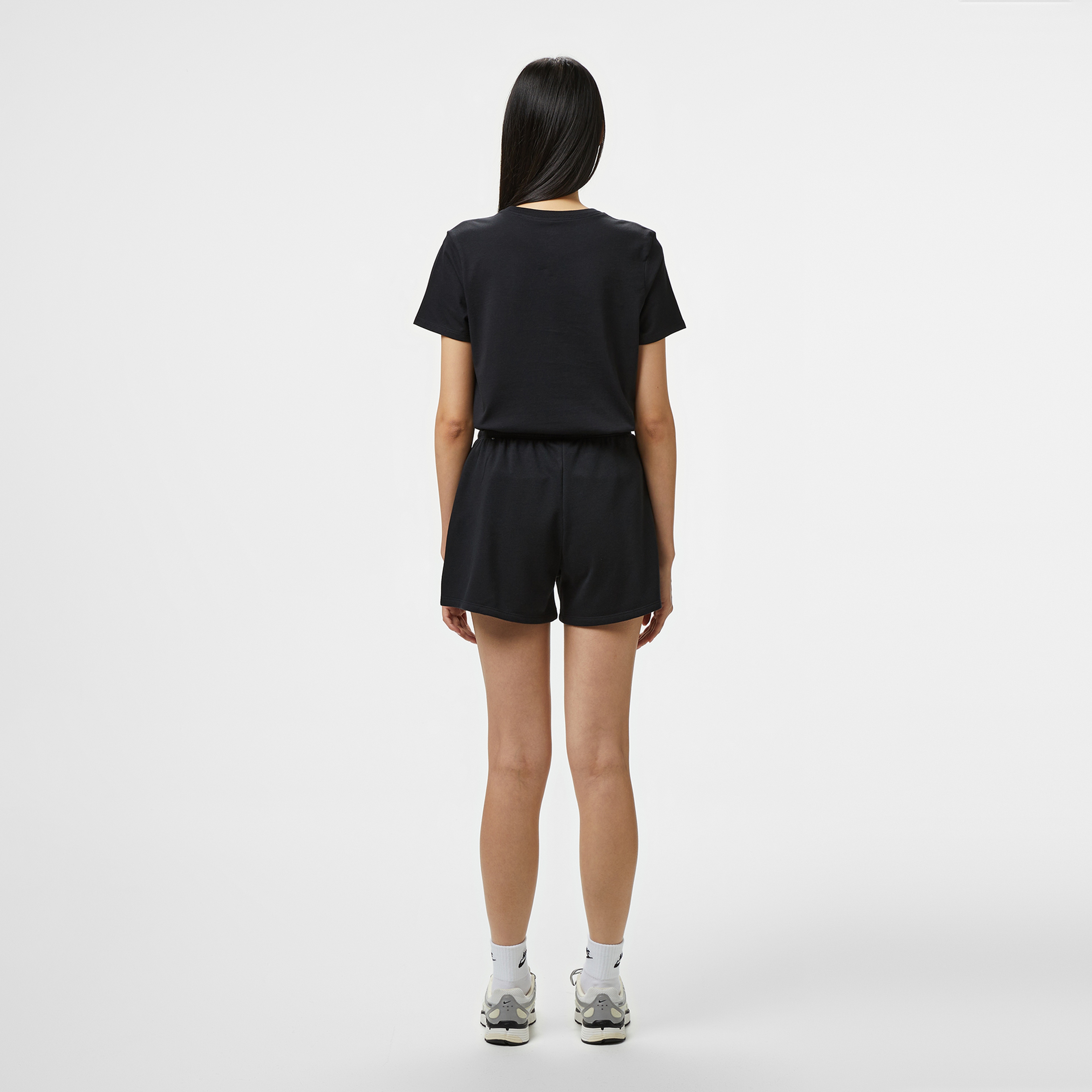 Nike Sportswear Chill Terry Yüksek Belli Kadın Kahverengi Şort