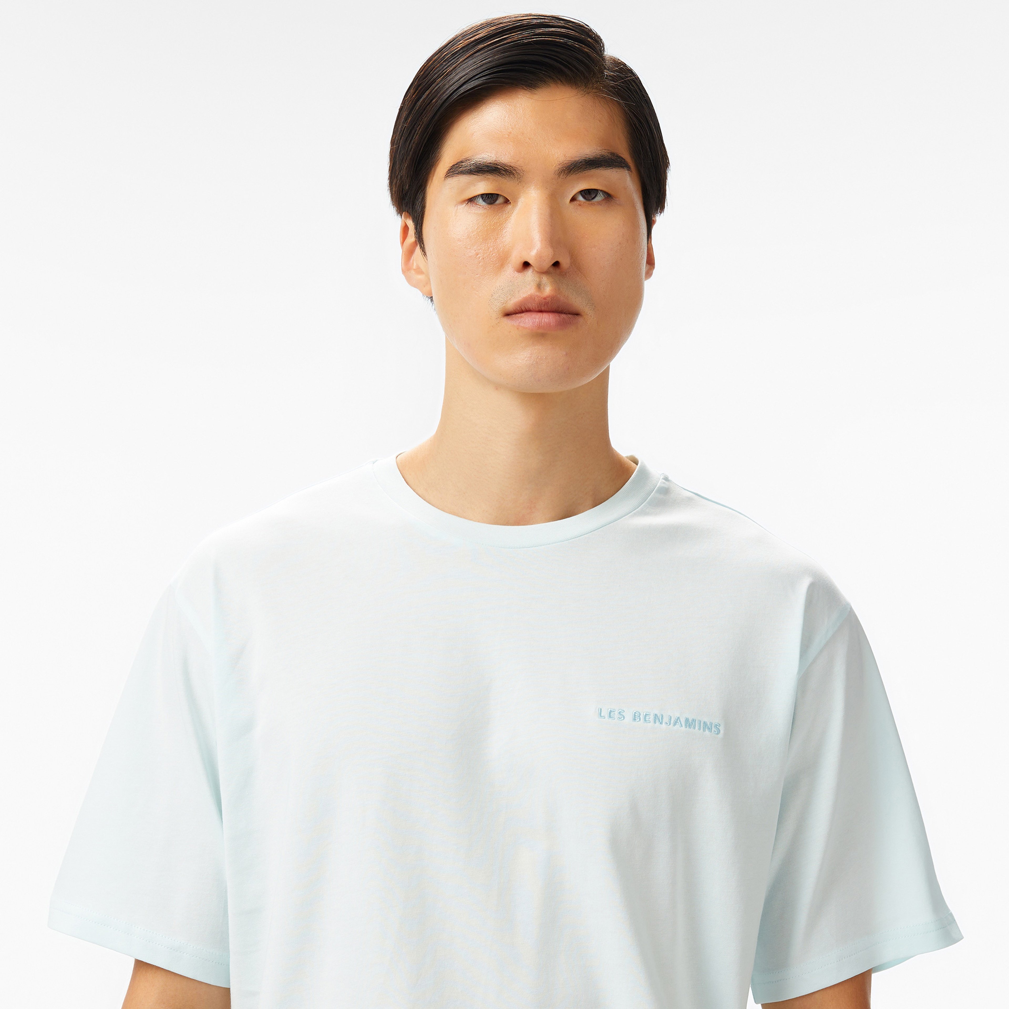 Les Benjamins Essentials Erkek Mavi T-Shirt