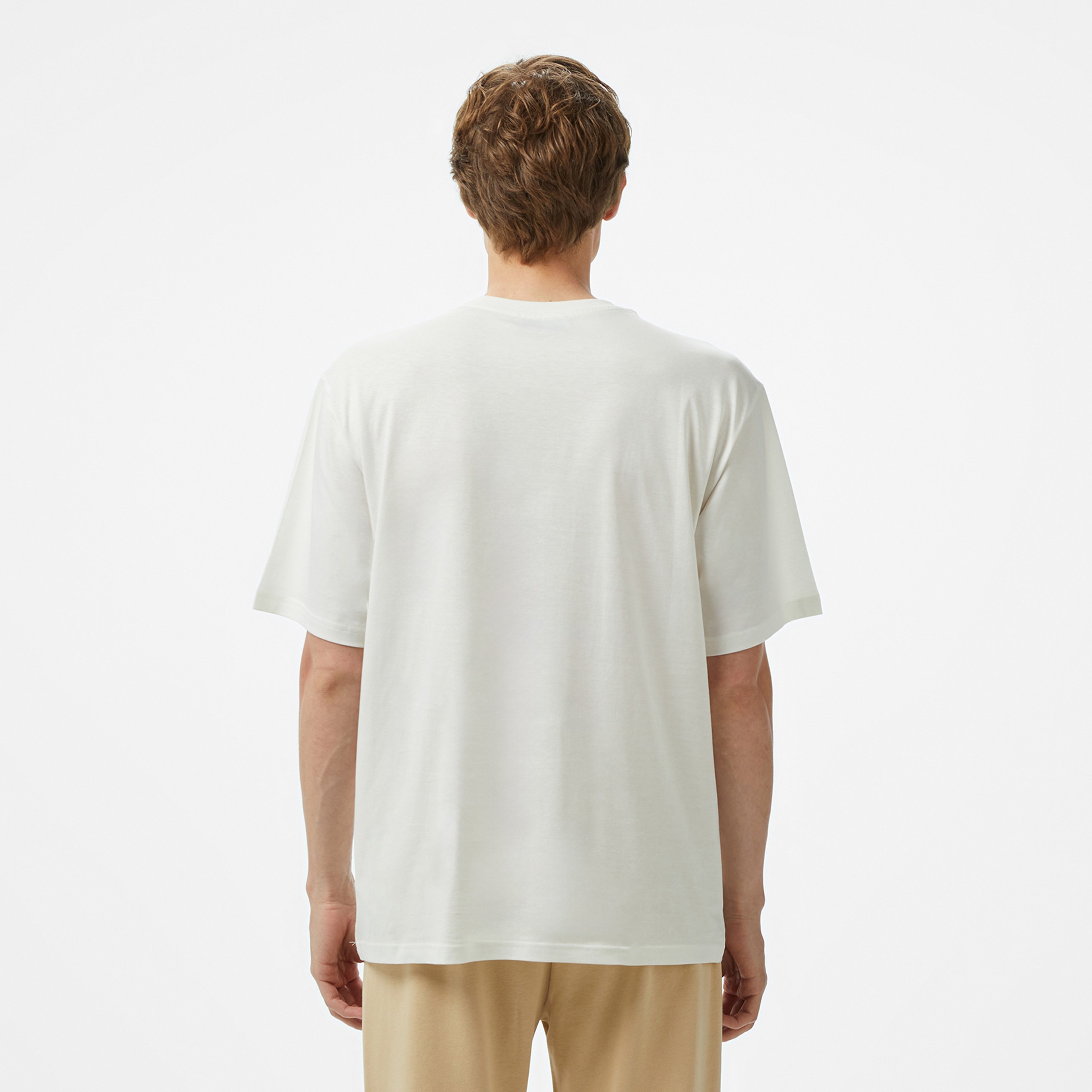 Les Benjamins Classic Erkek Beyaz T-Shirt