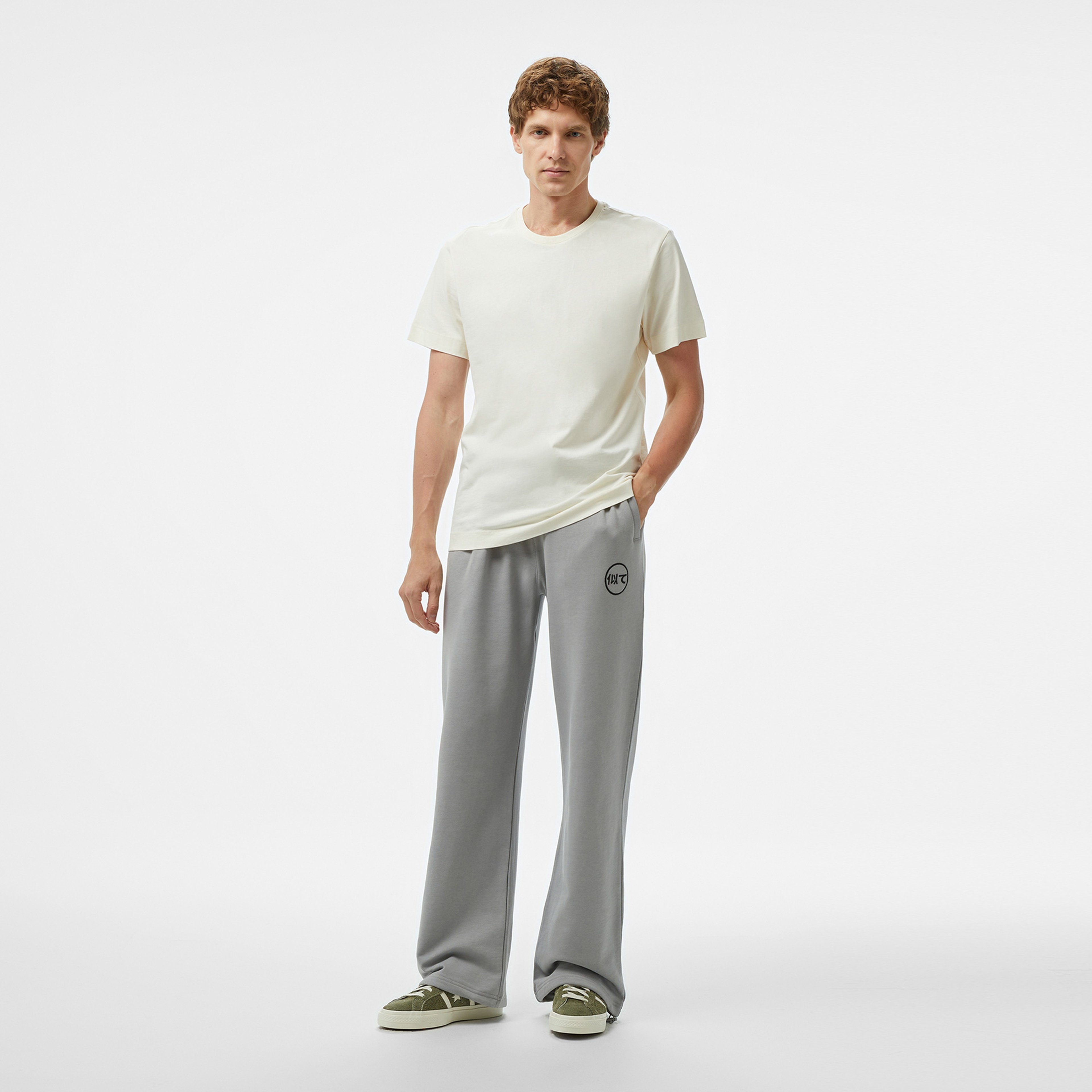 UNITED4 Girger Erkek Gri Eşofman Altı