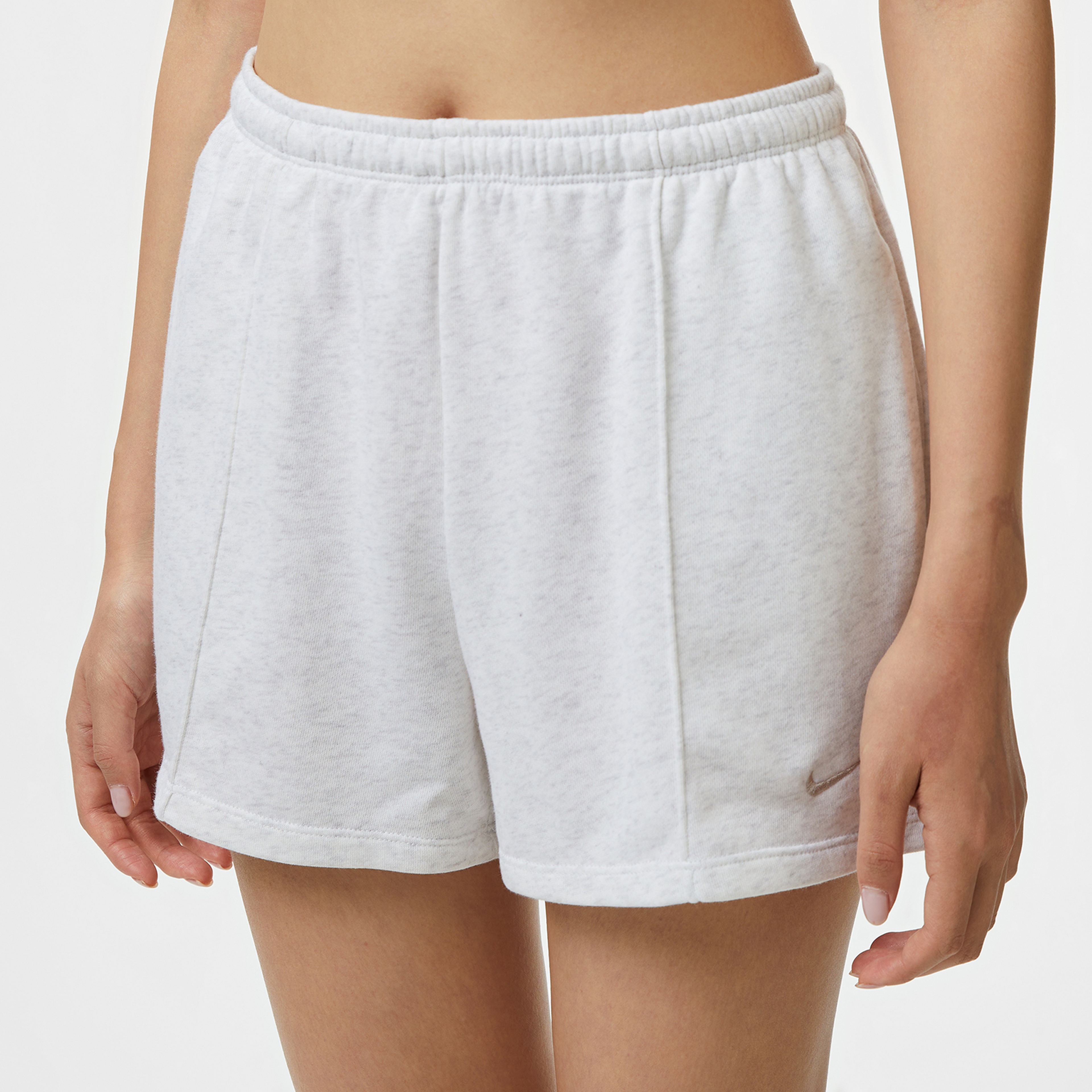 Nike Chill French Terry Kadın Beyaz Şort