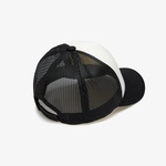 Market x HOSS Smiley Trucker Hat Erkek Beyaz Şapka