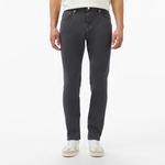 Erkek Slim Fit Gri Jean Pantolon
