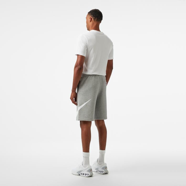 Nike Club Fleece Erkek Gri Şort