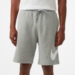 Nike Club Fleece Erkek Gri Şort