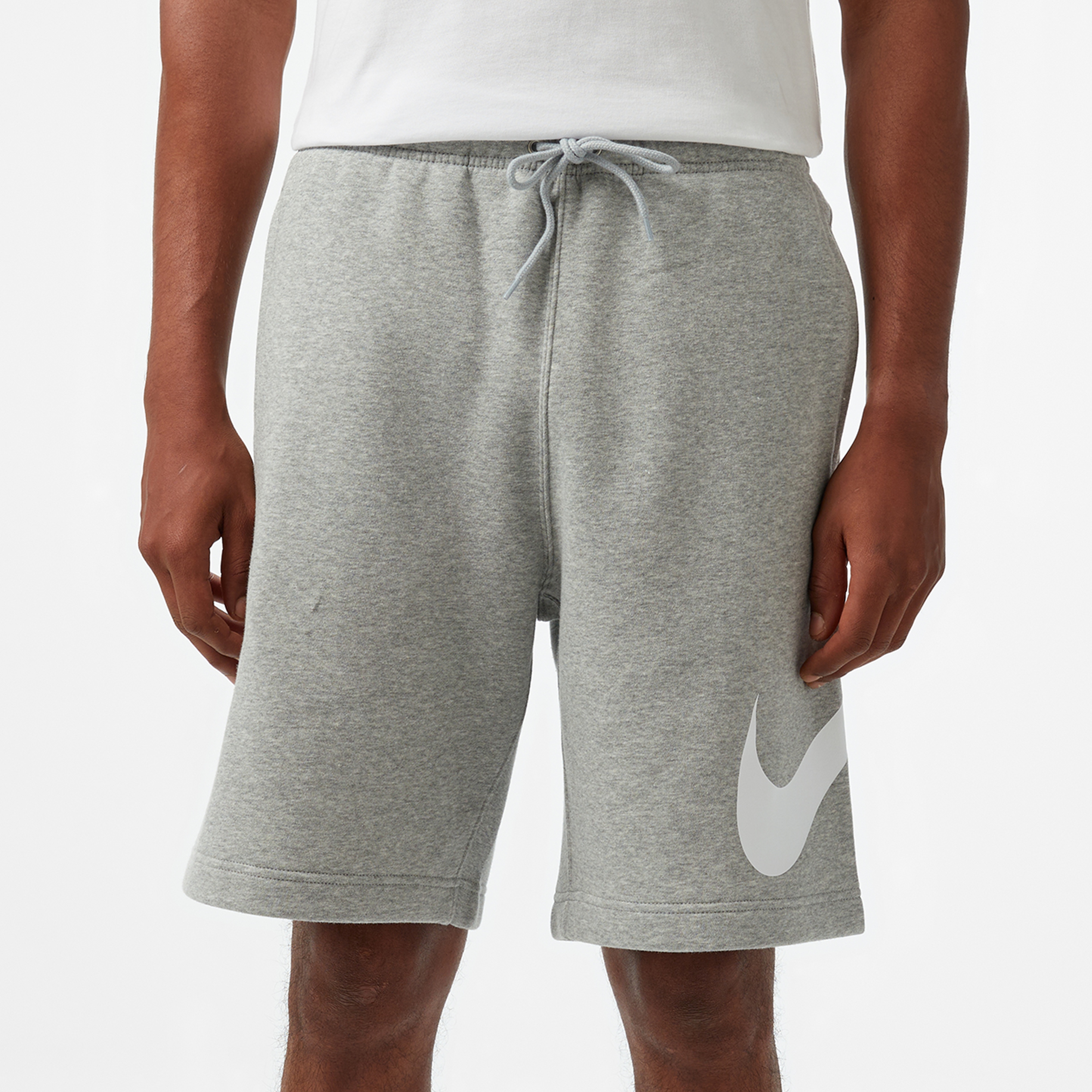 Nike Club Fleece Erkek Gri Şort