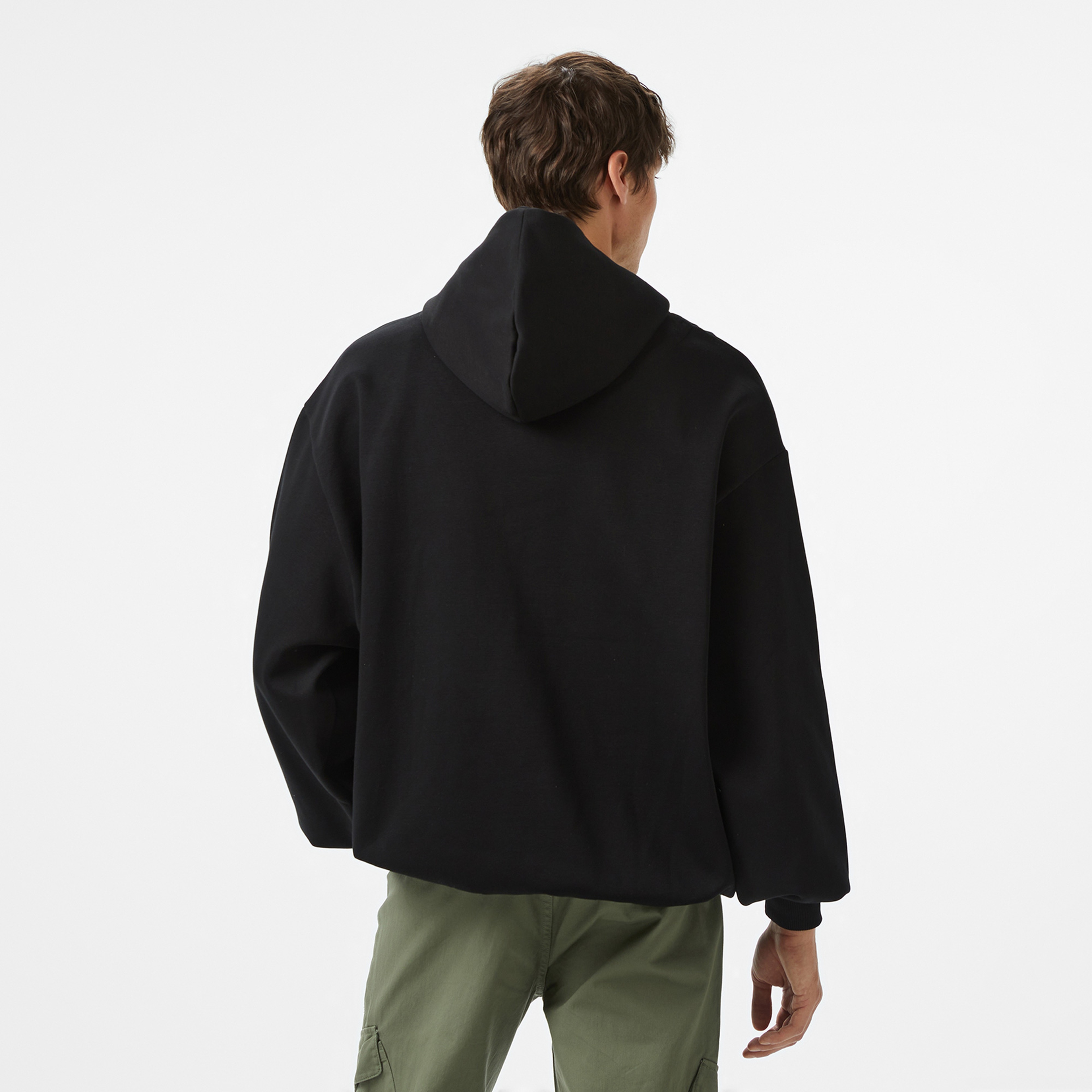 Karl Kani Small Signature Erkek Gri Hoodie