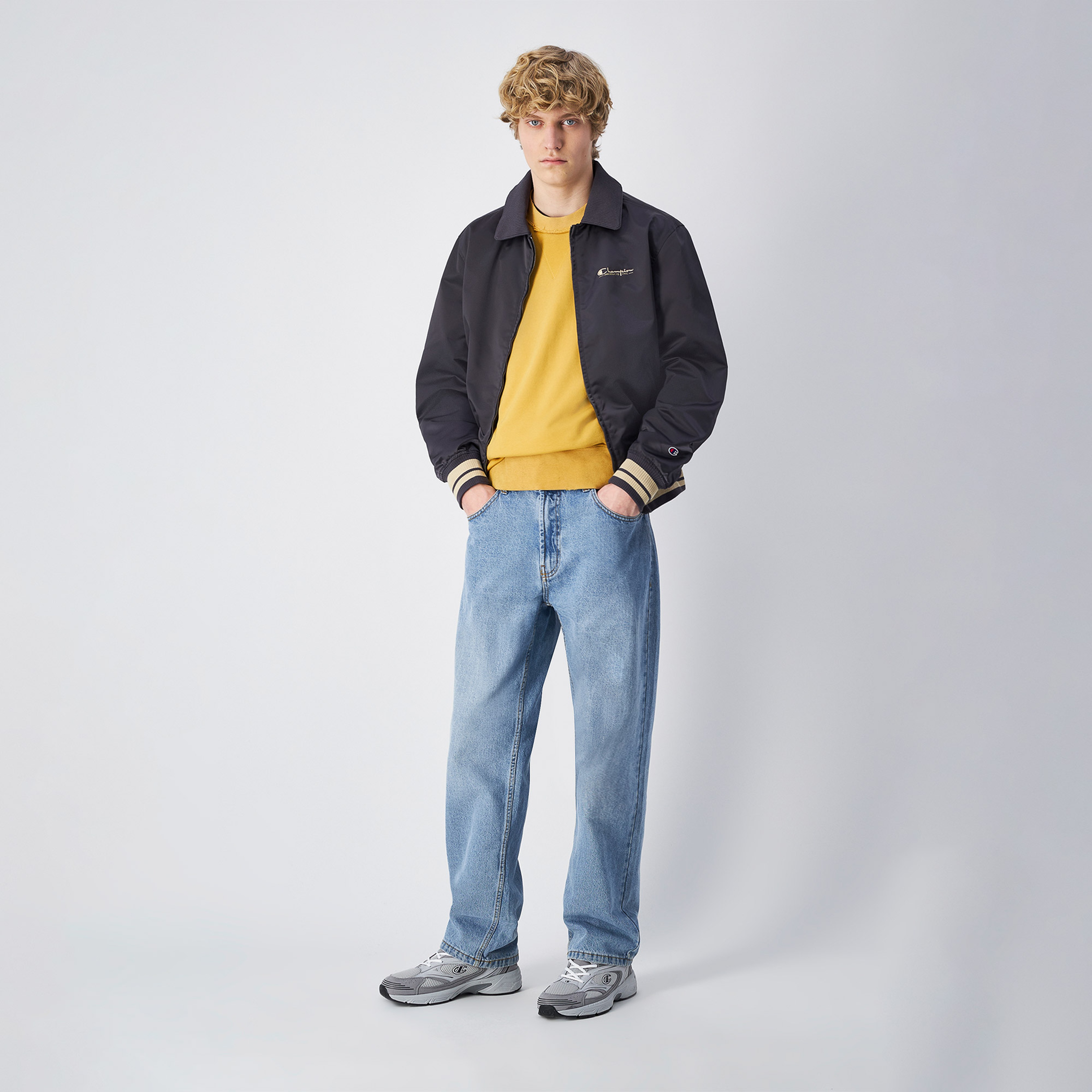 Champion Bomber Erkek Siyah Ceket