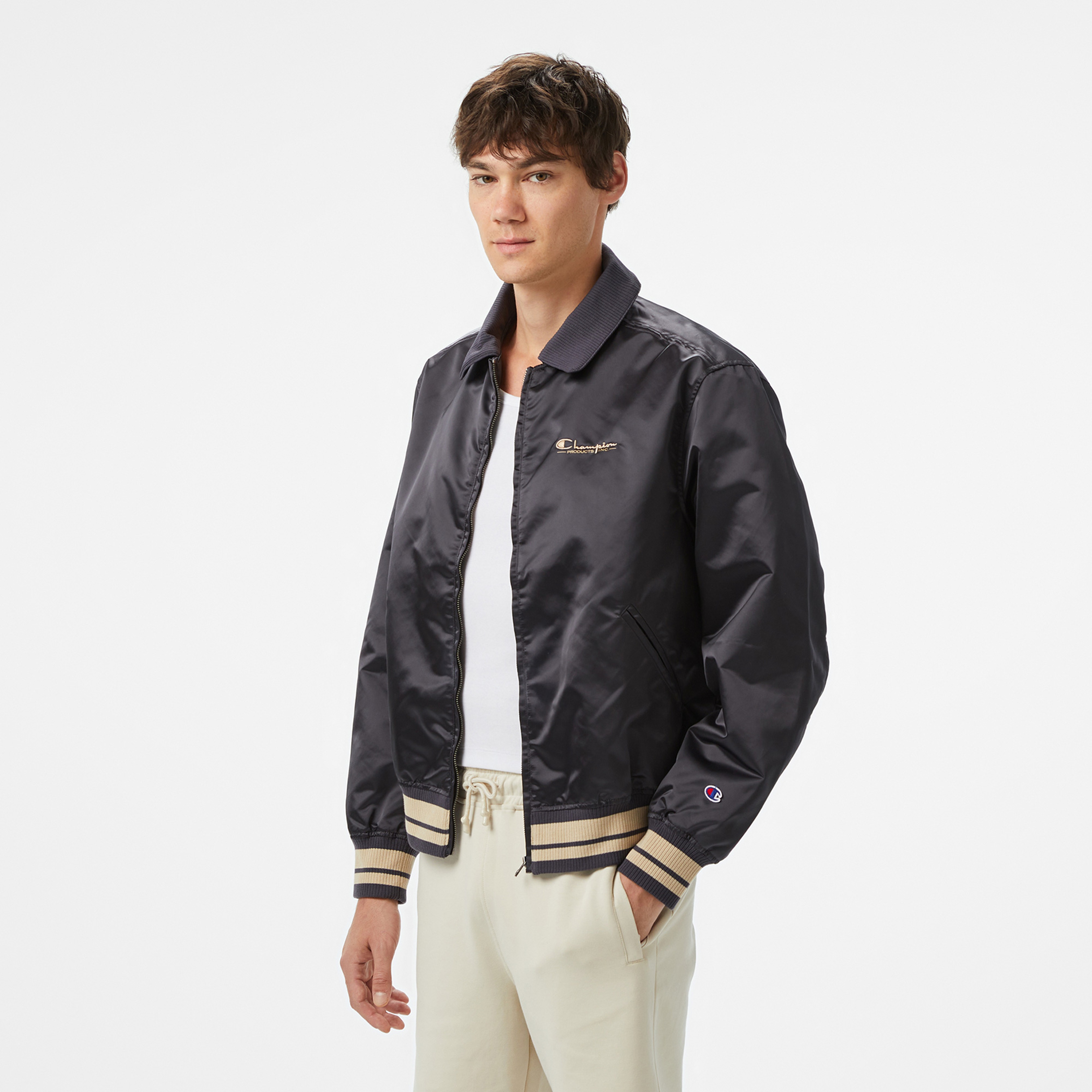 Champion Bomber Erkek Siyah Ceket