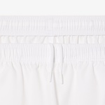 Erkek Renk Bloklu Beyaz Şort