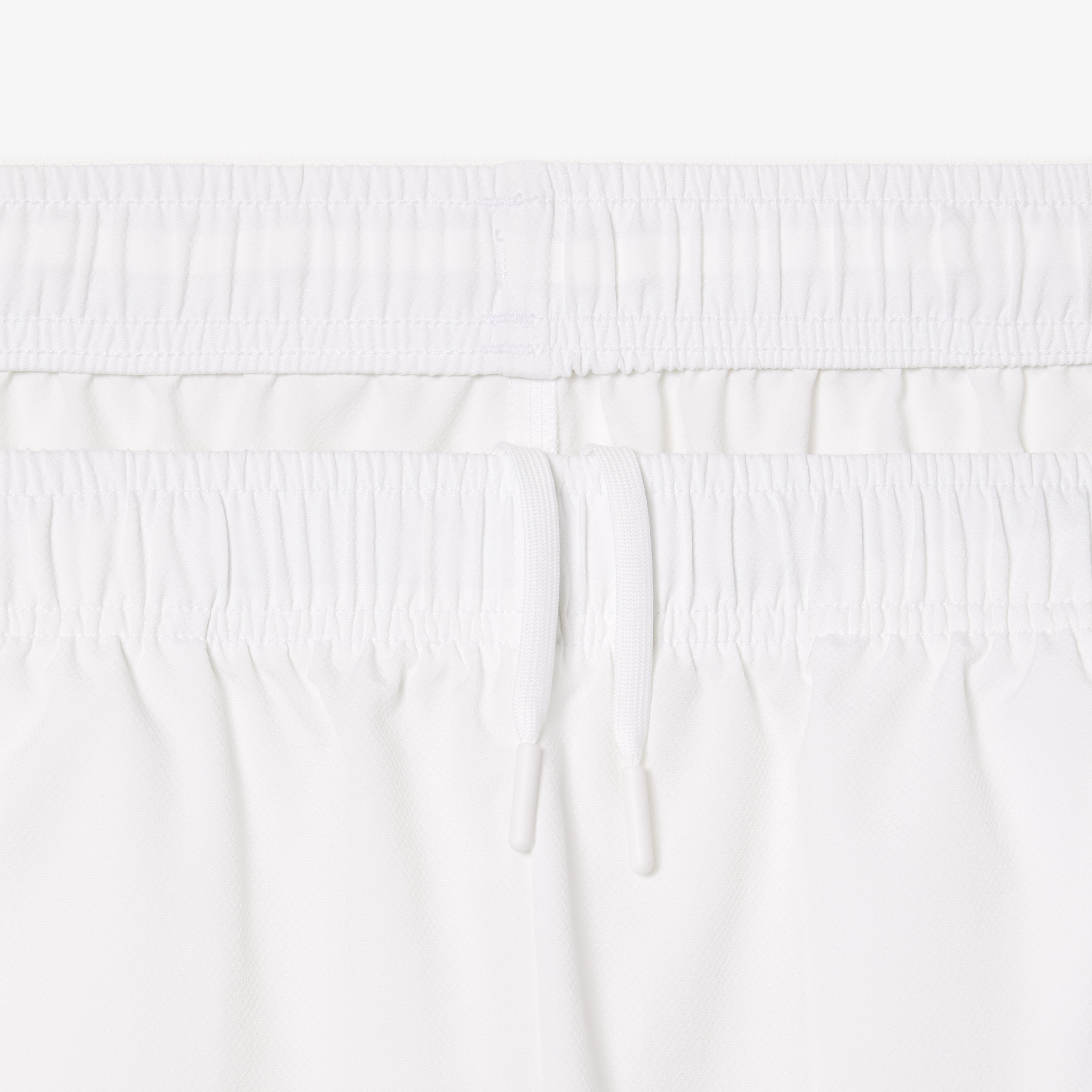 Lacoste Erkek Renk Bloklu Beyaz Şort