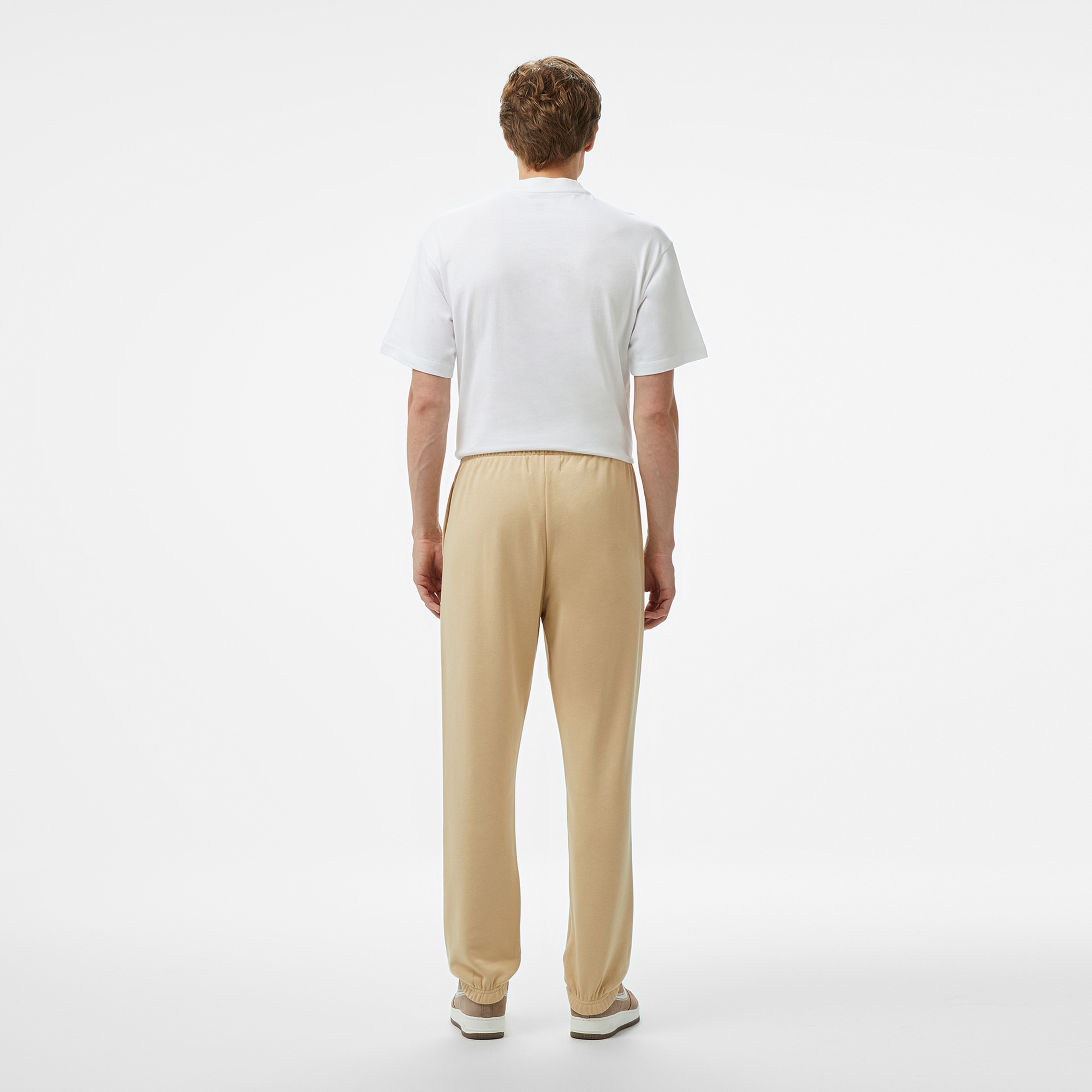 Champion Elastic Cuff Erkek Bej Eşofman Altı