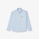 Lacoste Çocuk Uzun Kollu Açık Mavi Gömlek