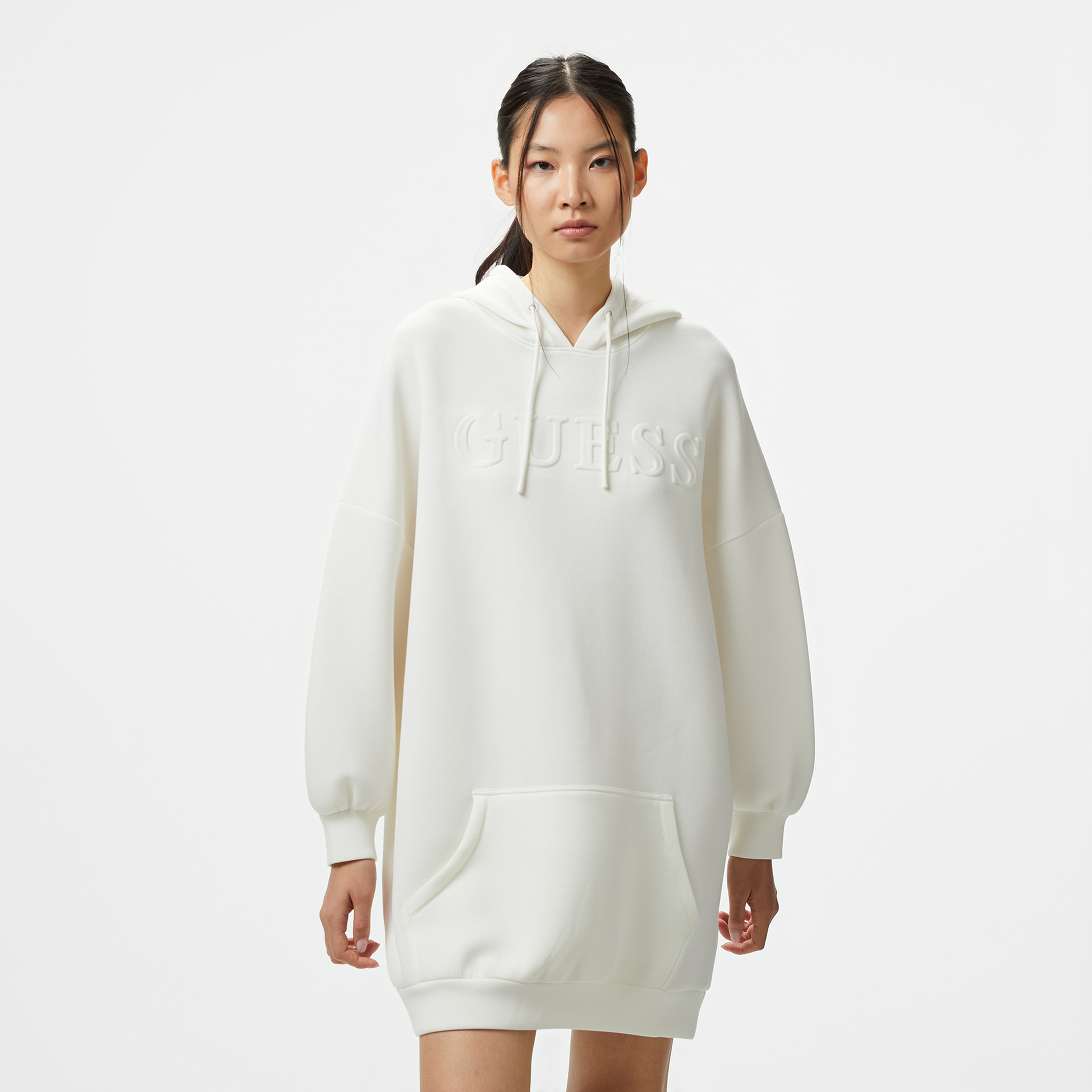 Guess Kadın Krem Sweatshirt