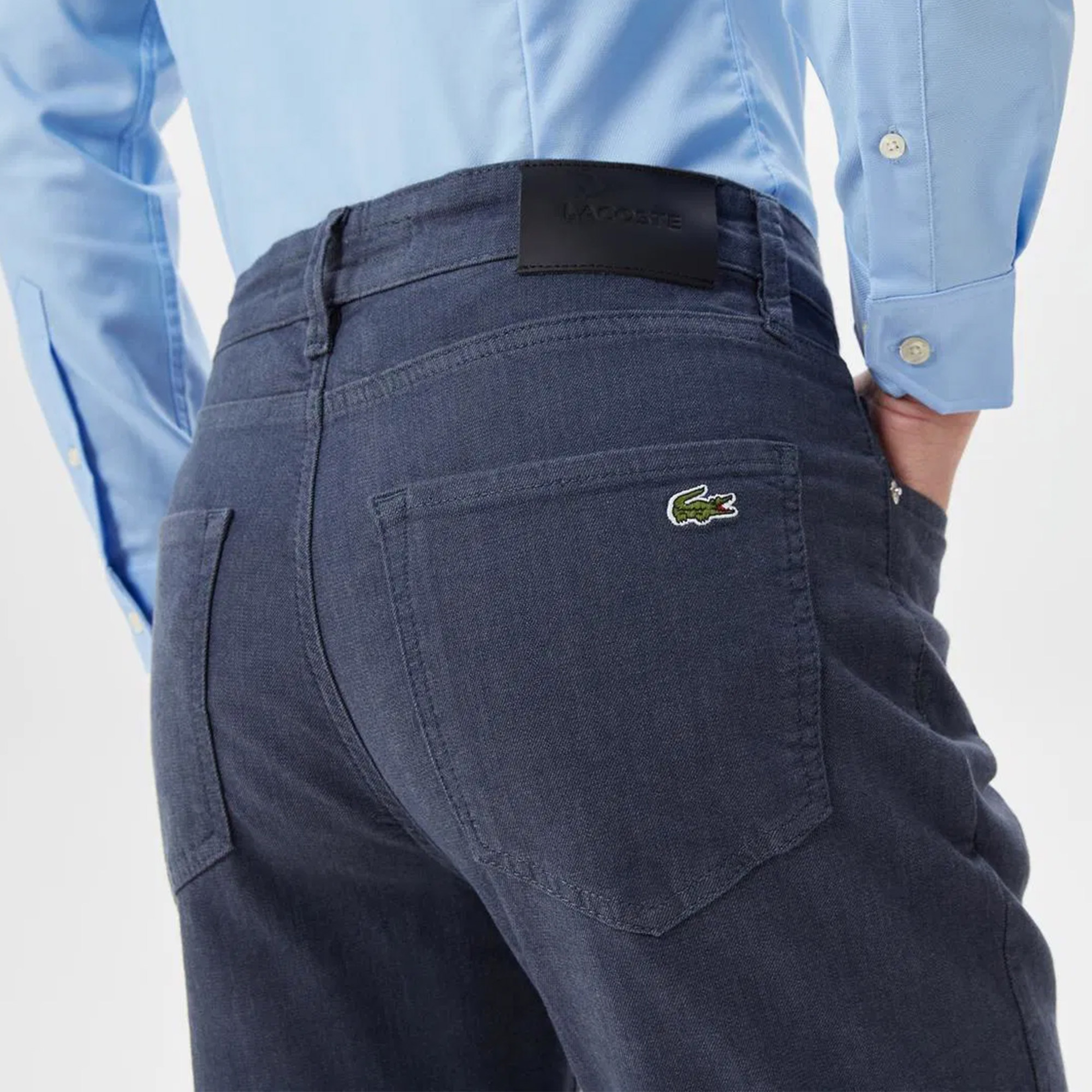 Erkek Slim Fit Gri Pantolon