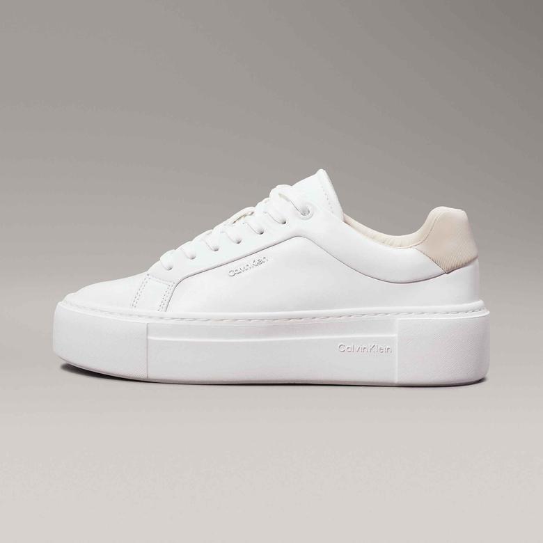 Calvin Klein Kadın Beyaz Sneaker