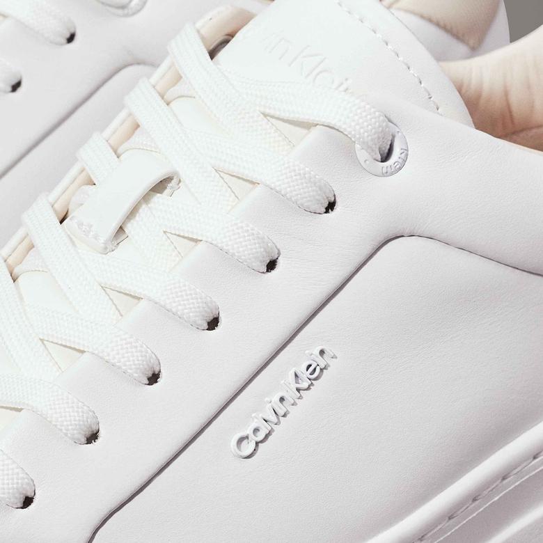Calvin Klein Kadın Beyaz Sneaker