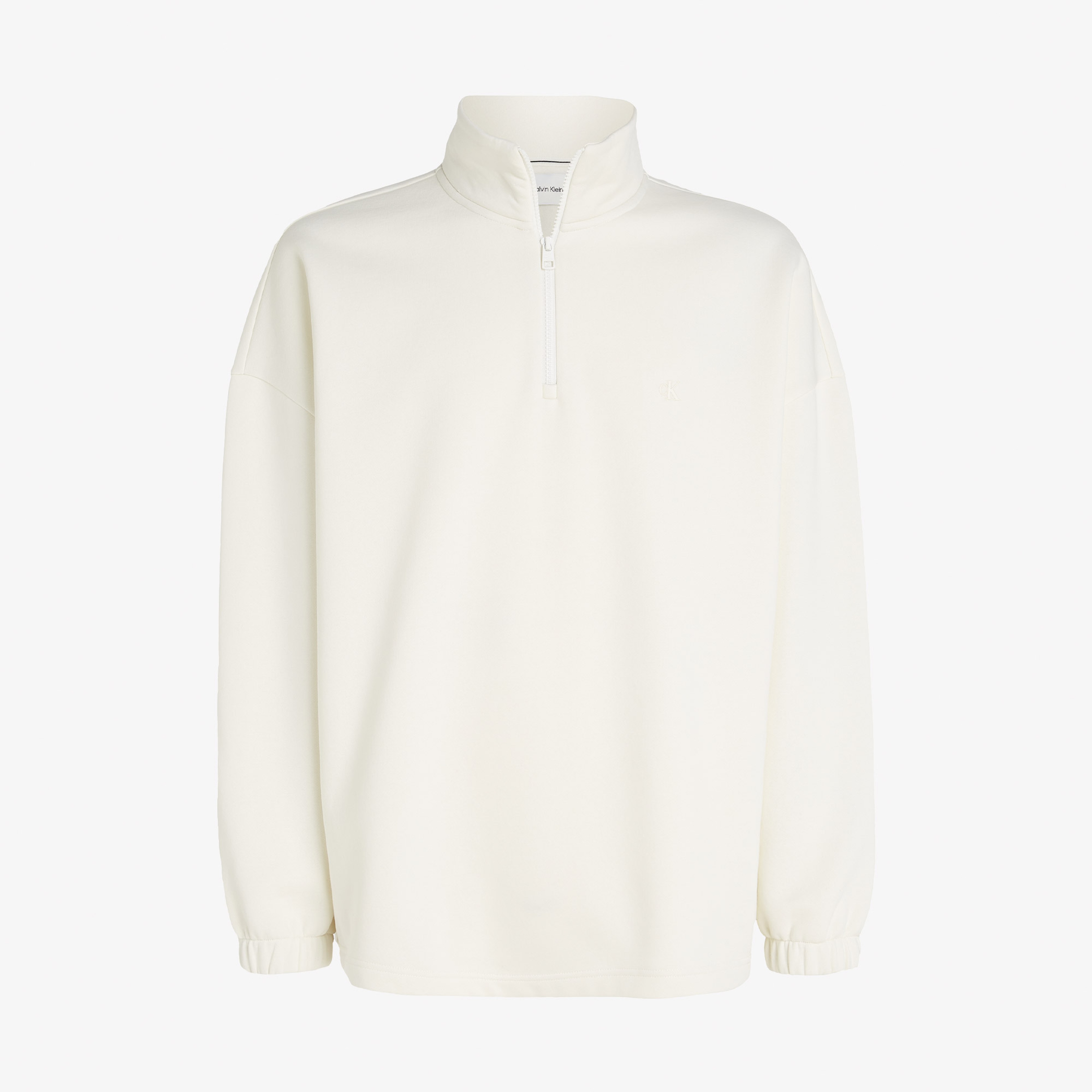 Calvin Klein Jeans Erkek Beyaz Sweatshirt