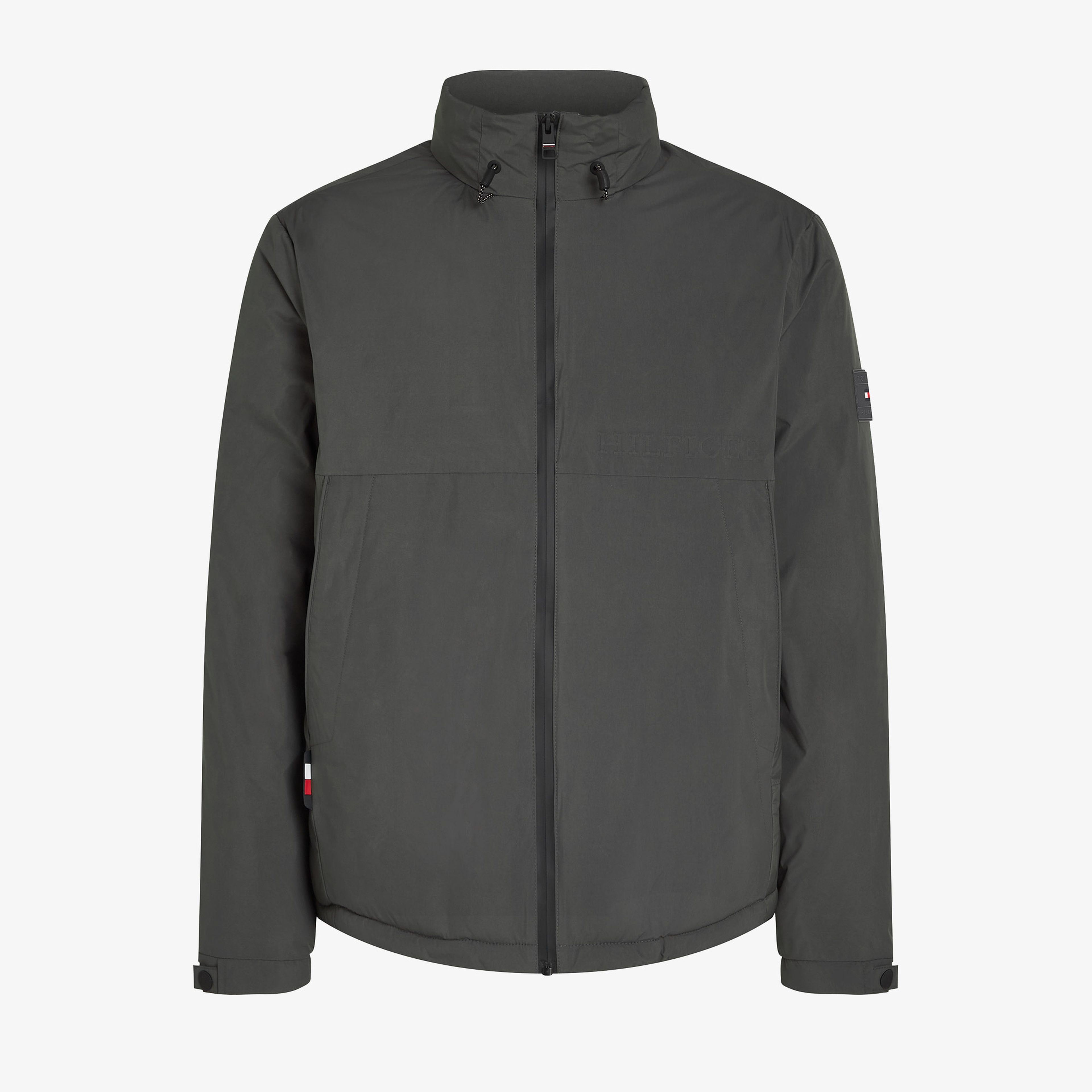 Tommy Hilfiger Erkek Gri Mont