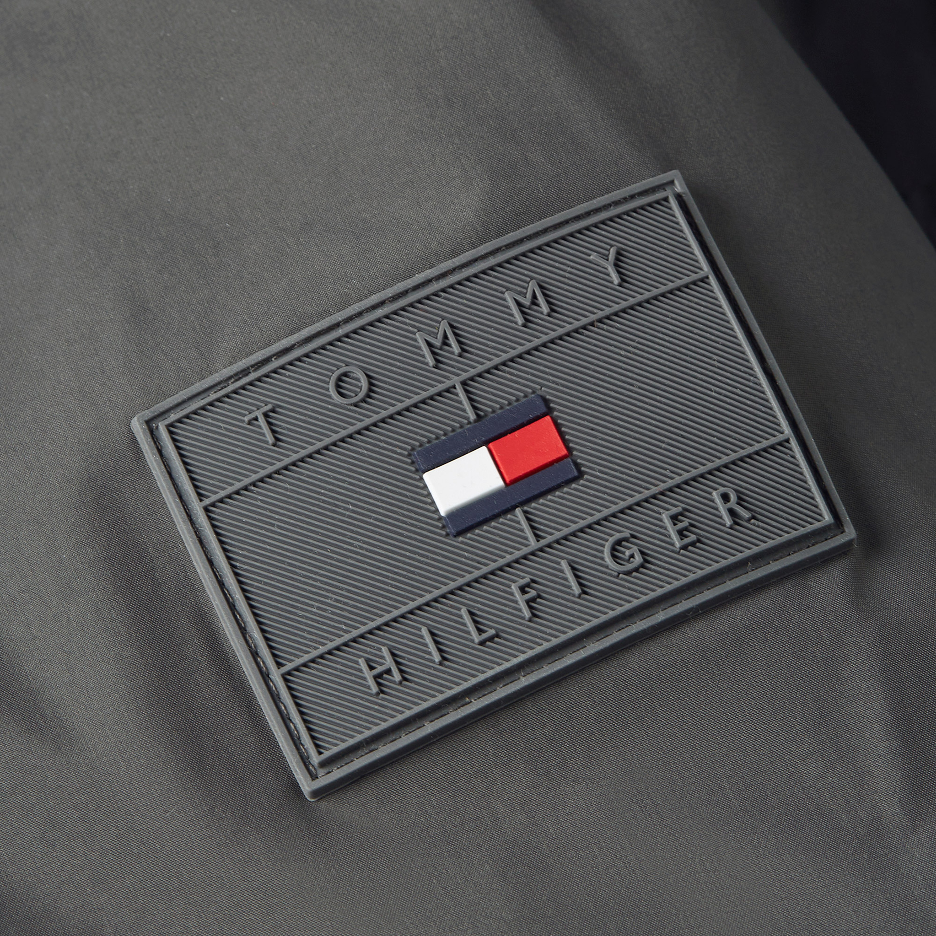 Tommy Hilfiger Erkek Gri Mont