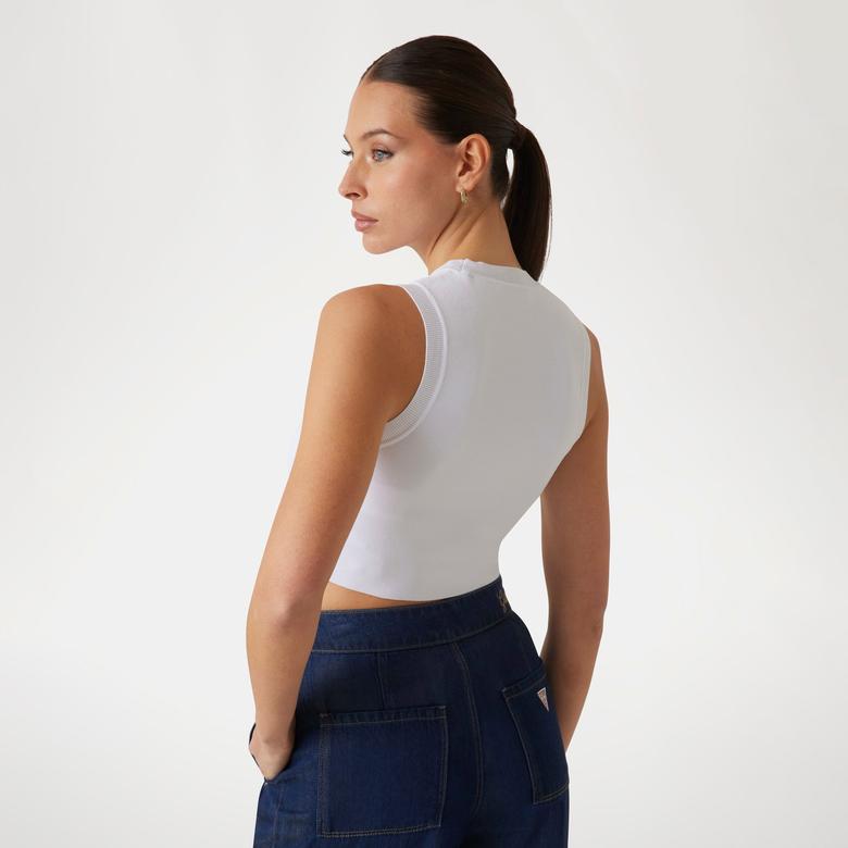 Guess Kadın Beyaz T-Shirt