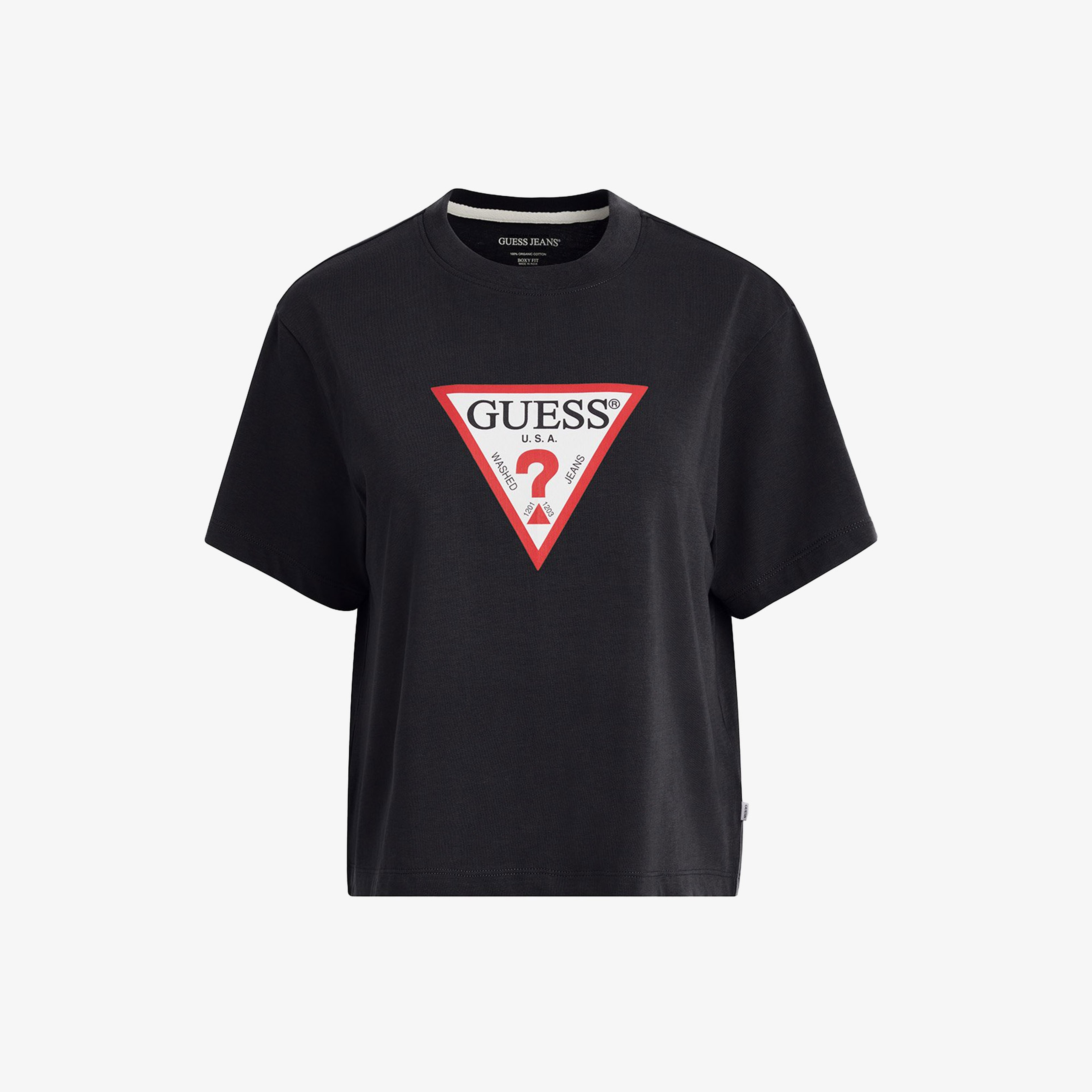 Guess Kadın Siyah T-Shirt