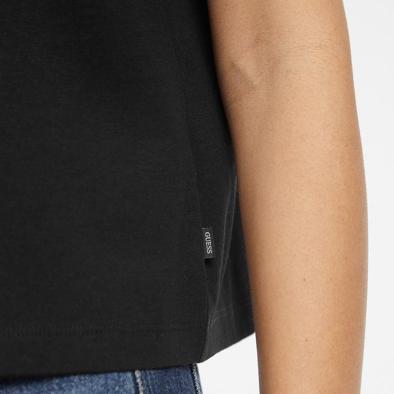 Guess Kadın Siyah T-Shirt