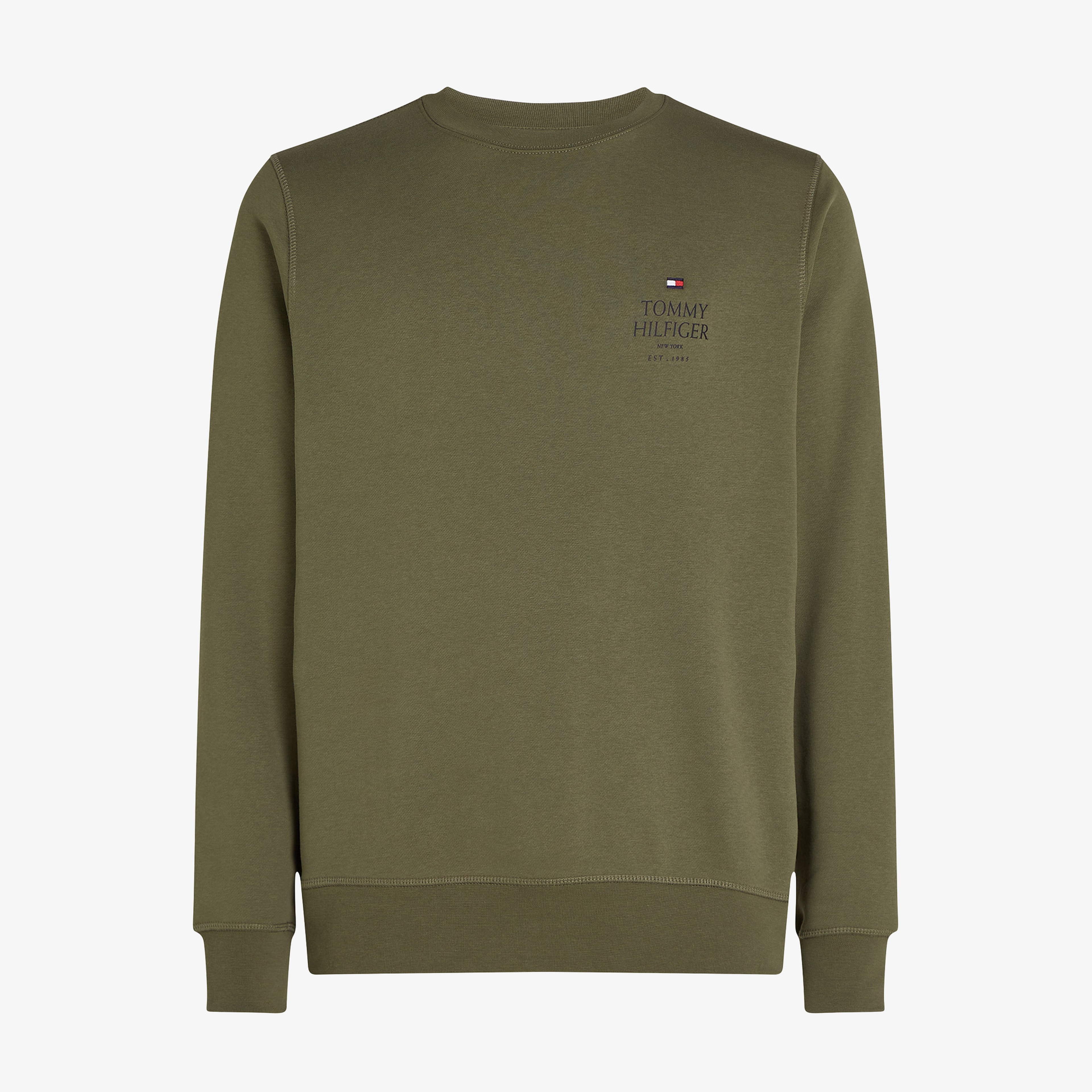 Tommy Hilfiger Erkek Yeşil Sweatshirt
