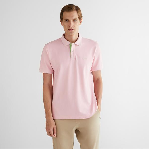 GANT Erkek Pembe Regular Fit Polo