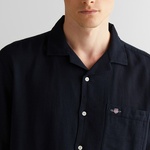 GANT Erkek Siyah Regular Fit Gömlek Yaka Gömlek