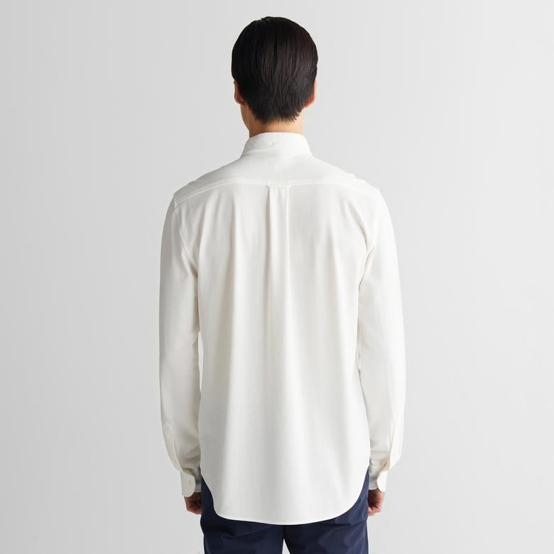 GANT Erkek Krem Regular Fit Gömlek Yaka Gömlek