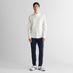 GANT Erkek Krem Regular Fit Gömlek Yaka Gömlek