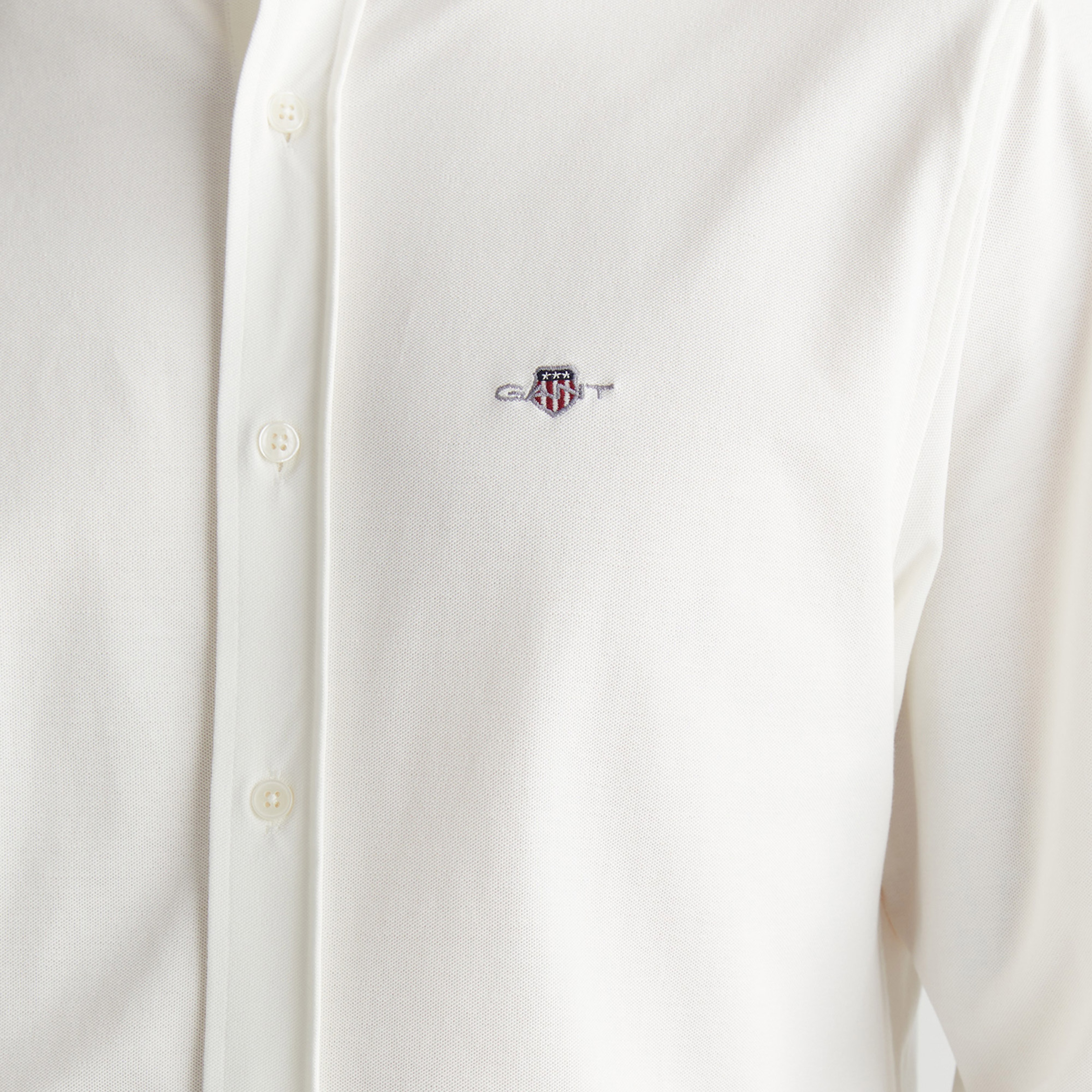 GANT Erkek Krem Regular Fit Gömlek Yaka Gömlek