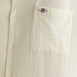 GANT Erkek Krem Regular Fit Klasik Yaka Gömlek