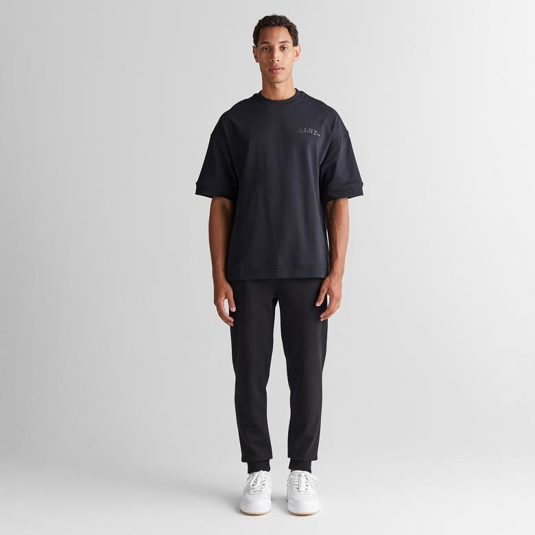 GANT Erkek Siyah Regular Fit Eşofman Altı