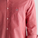 GANT Erkek Kırmızı Regular Fit Düğmeli Yaka Poplin Gömlek