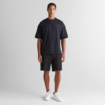 GANT Erkek Siyah Regular Fit Logolu Şort