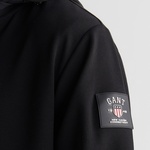 Gant Erkek Siyah Regular Fit Kapüşonlu Sweatshirt
